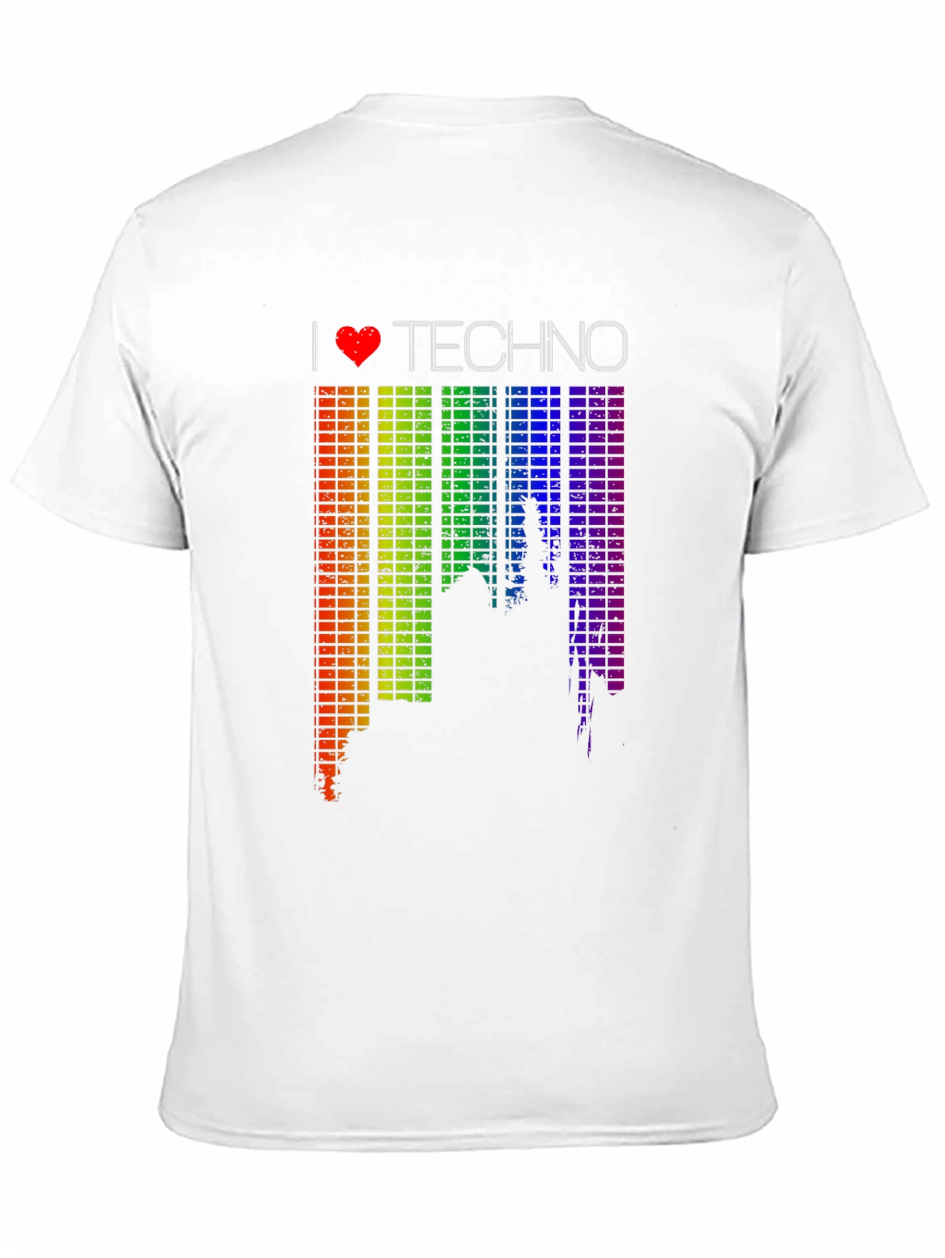I Love Techno Graphic Tee