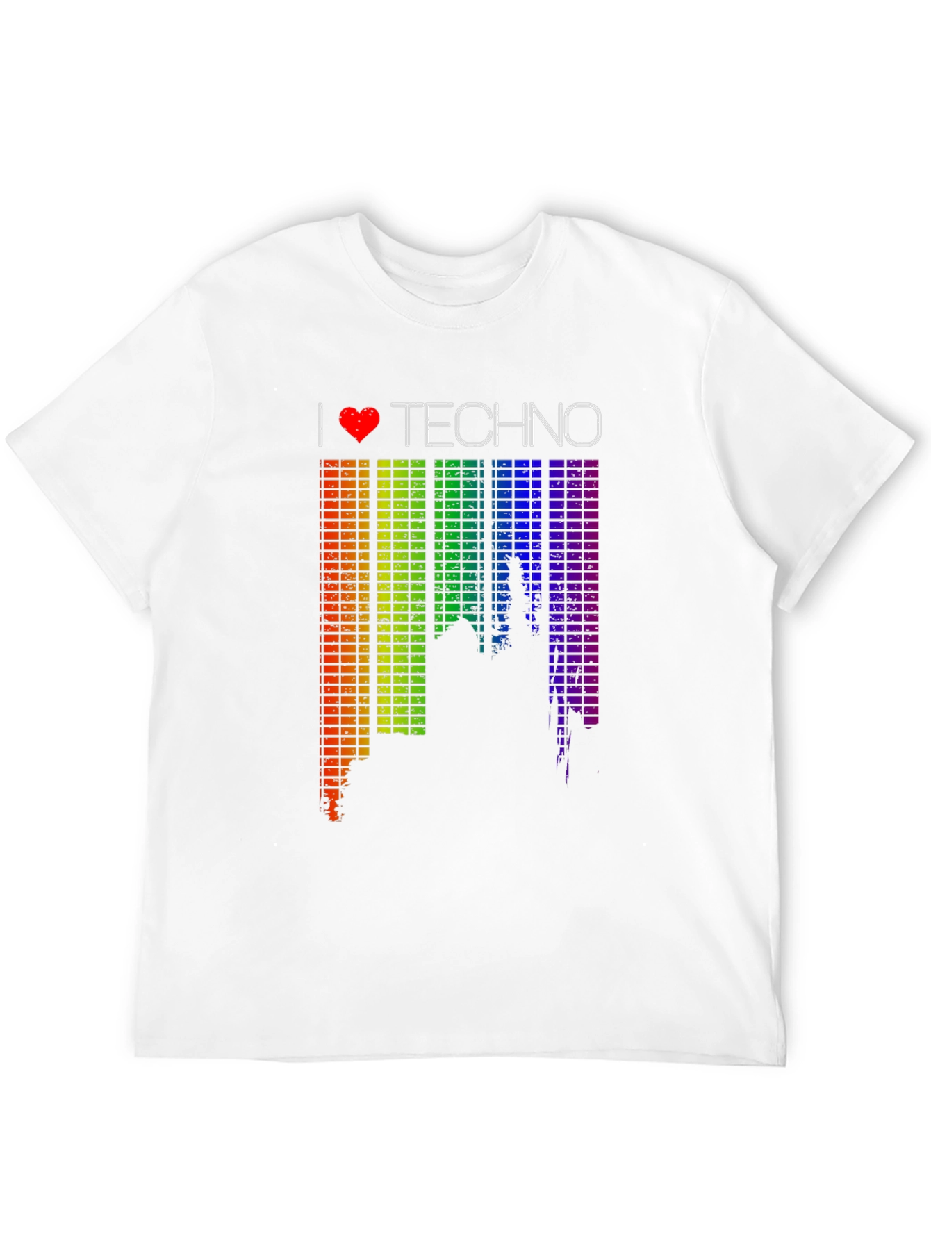 I Love Techno Graphic Tee