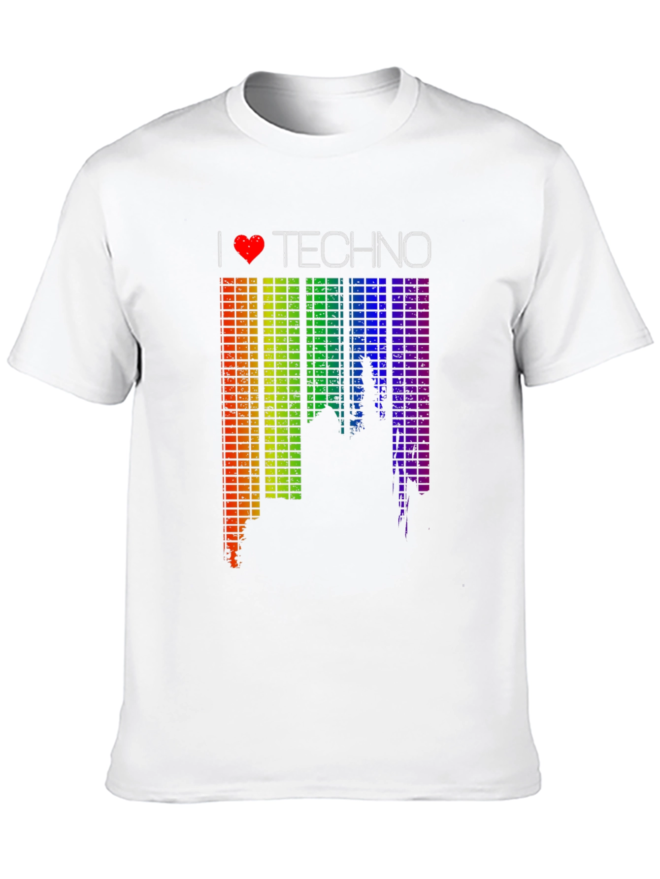 I Love Techno Graphic Tee