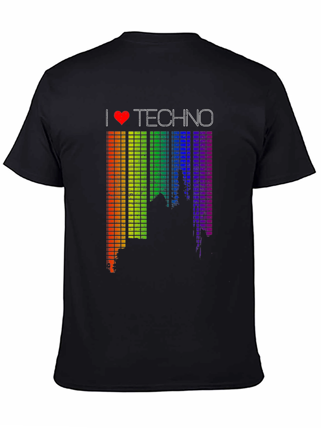 I Love Techno Graphic Tee