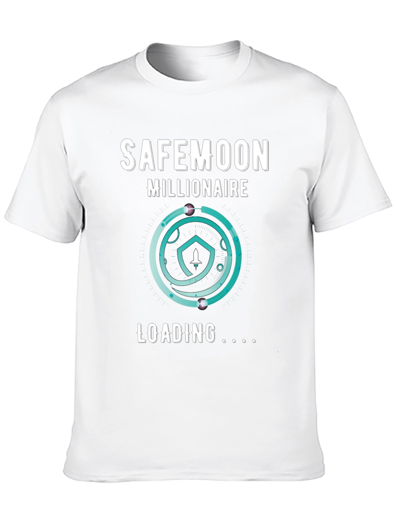 Safemoon Millionaire Loading Black T-Shirt