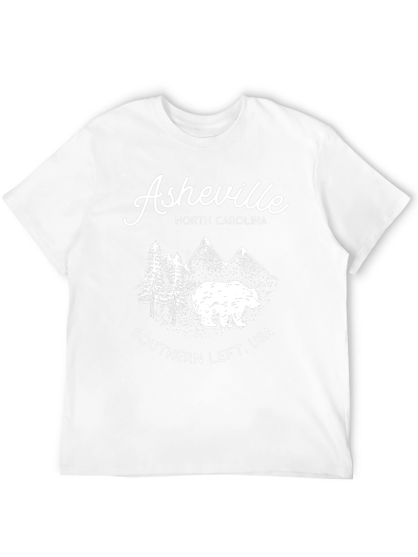 Asheville North Carolina Bear Graphic T-Shirt