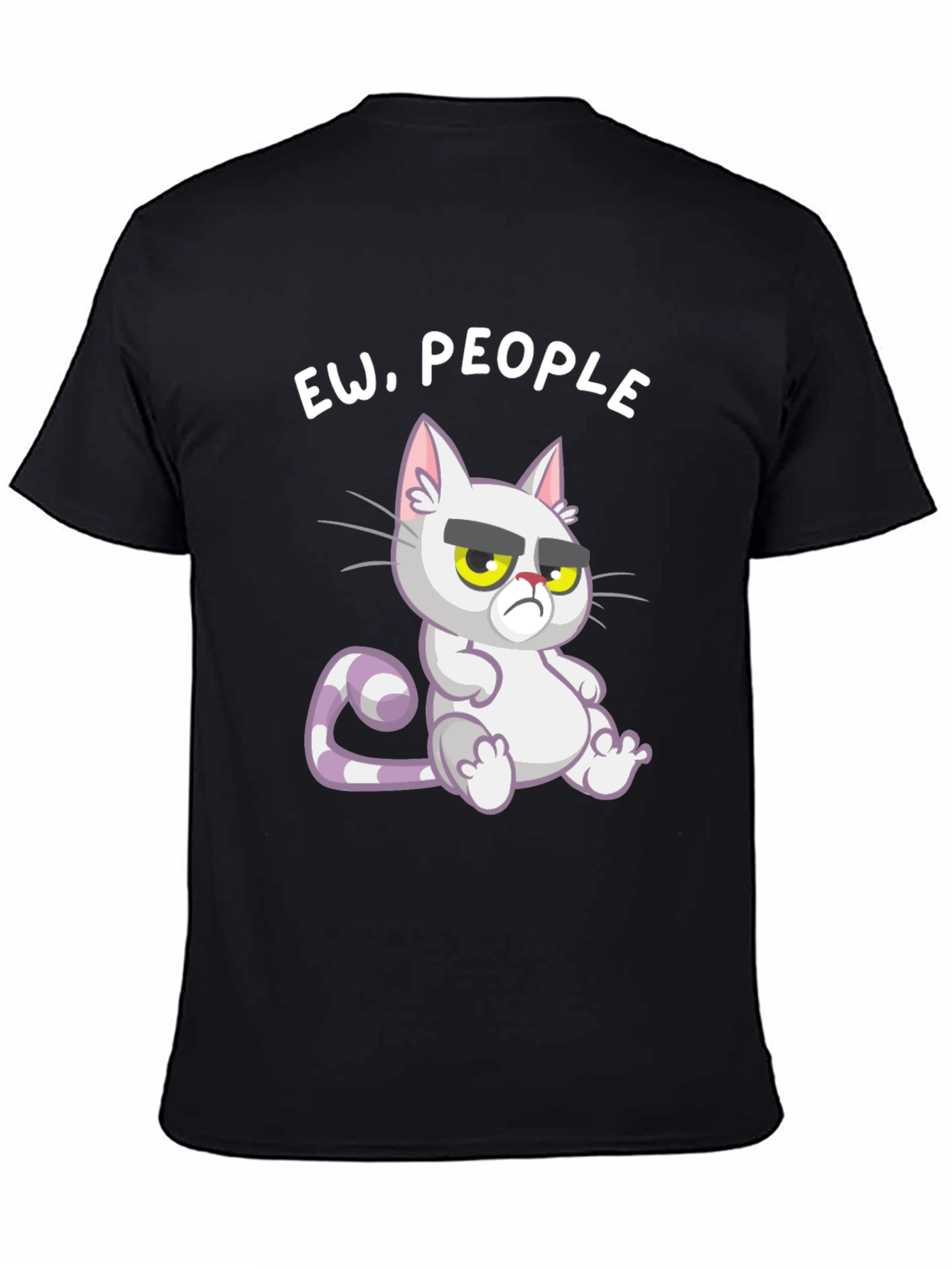 Ew People Cat Graphic T-Shirt