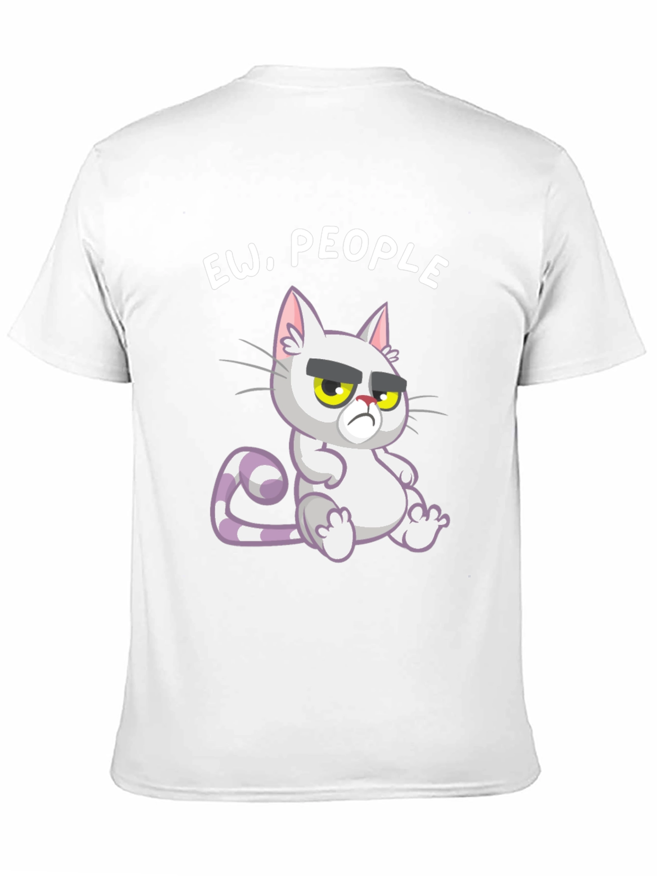 Ew People Cat Graphic T-Shirt