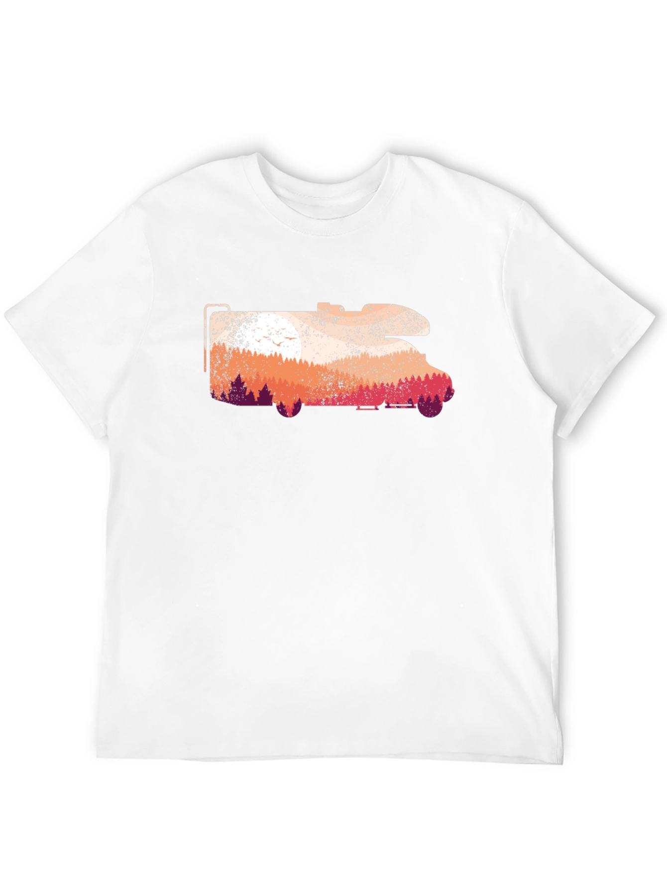 RV Camper Van T-Shirt - Adventure Awaits!