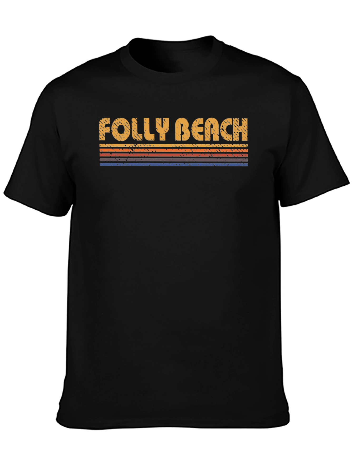 Folly Beach Retro T-Shirt