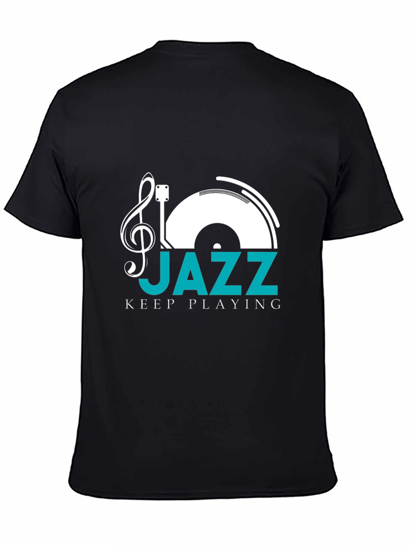 Jazz Keep Playing T-Shirt - Black