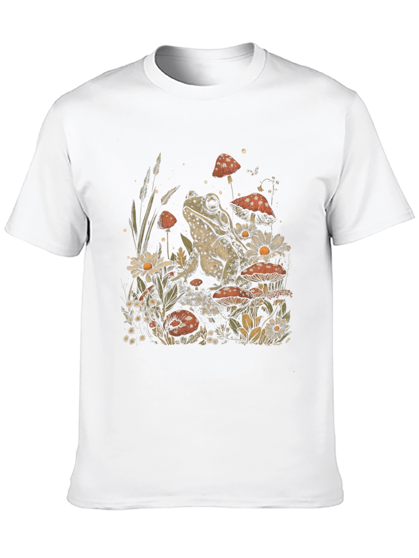 Toadstool Frog Graphic T-Shirt