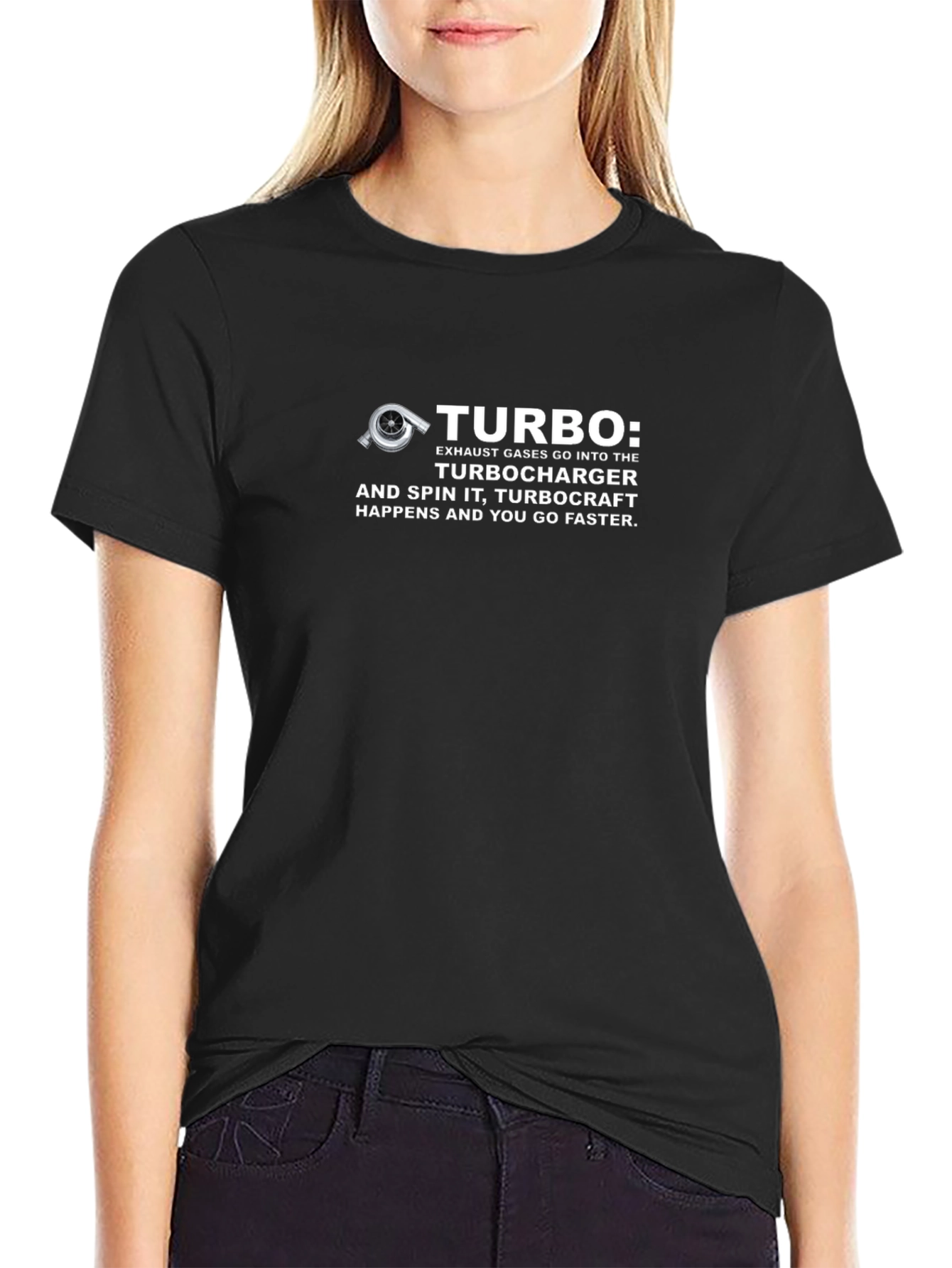 Turbocharger T-Shirt: Exhaust Gases Turbo Craft