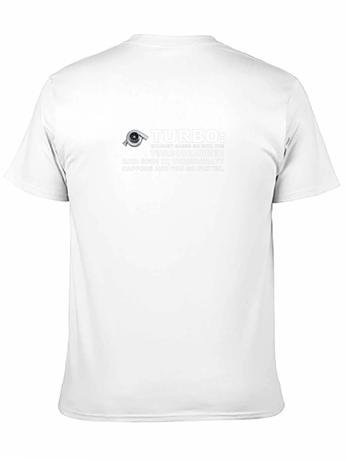 Turbocharger T-Shirt: Exhaust Gases Turbo Craft