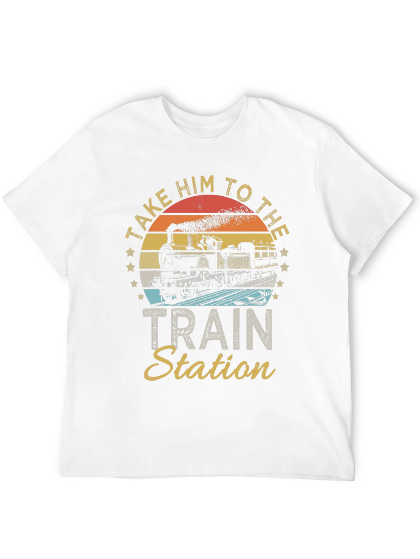 Take Him to the Train Station T-Shirt