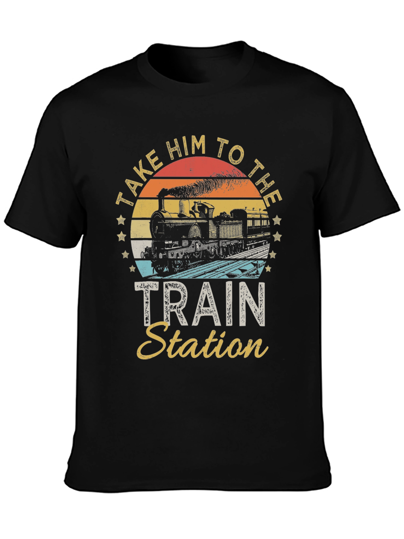 Take Him to the Train Station T-Shirt