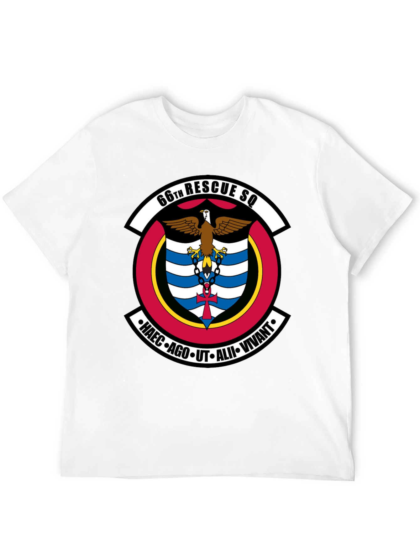 66th Rescue Squadron Black T-Shirt