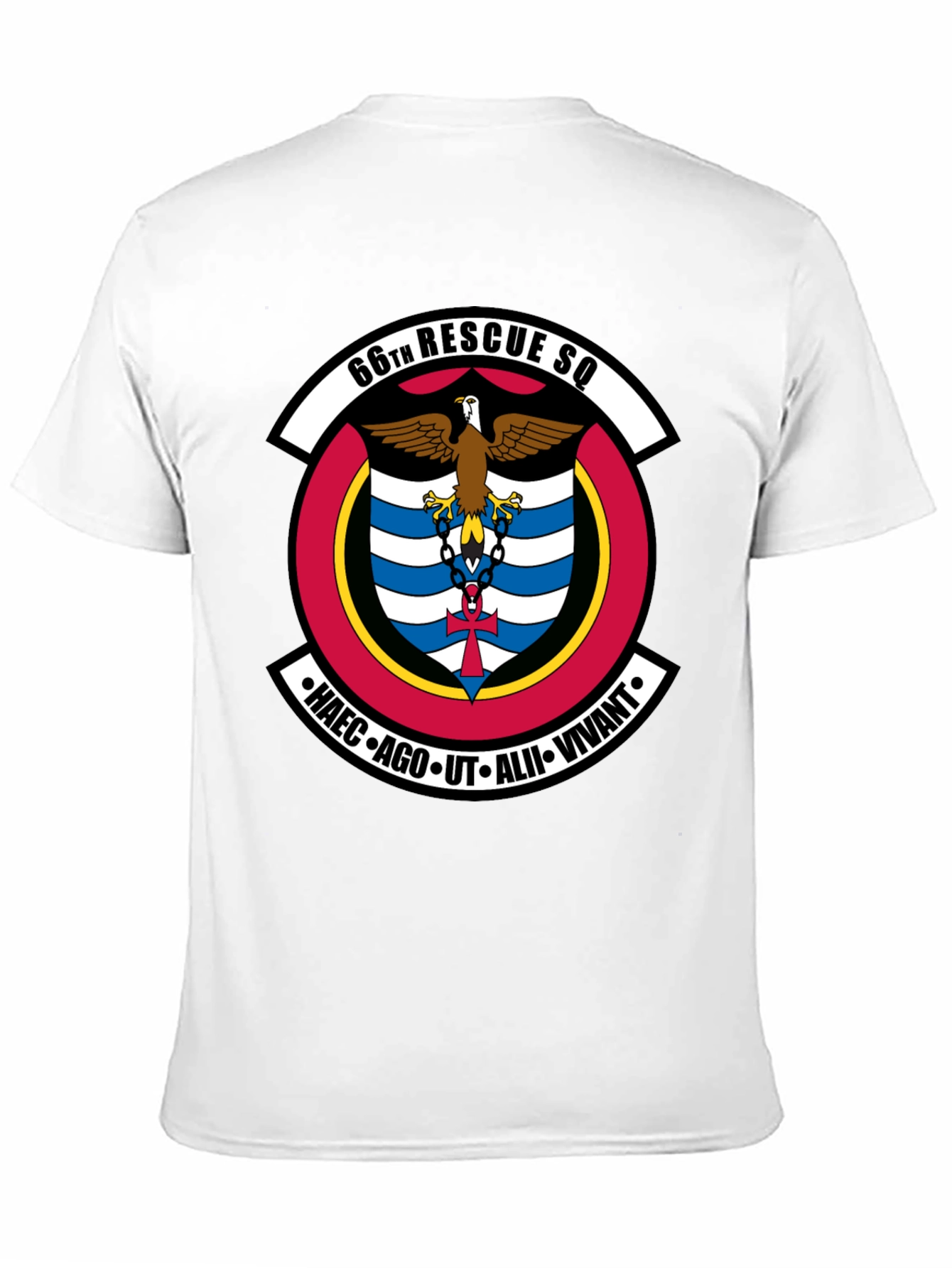 66th Rescue Squadron Black T-Shirt