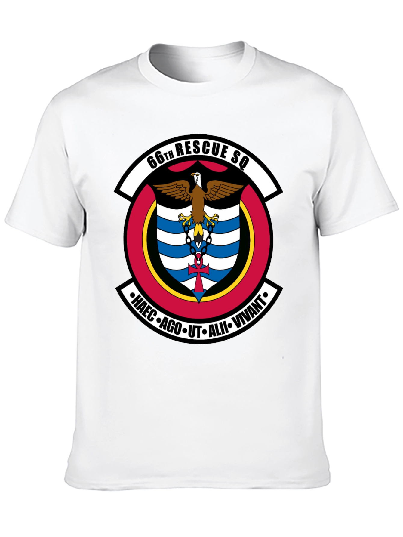 66th Rescue Squadron Black T-Shirt