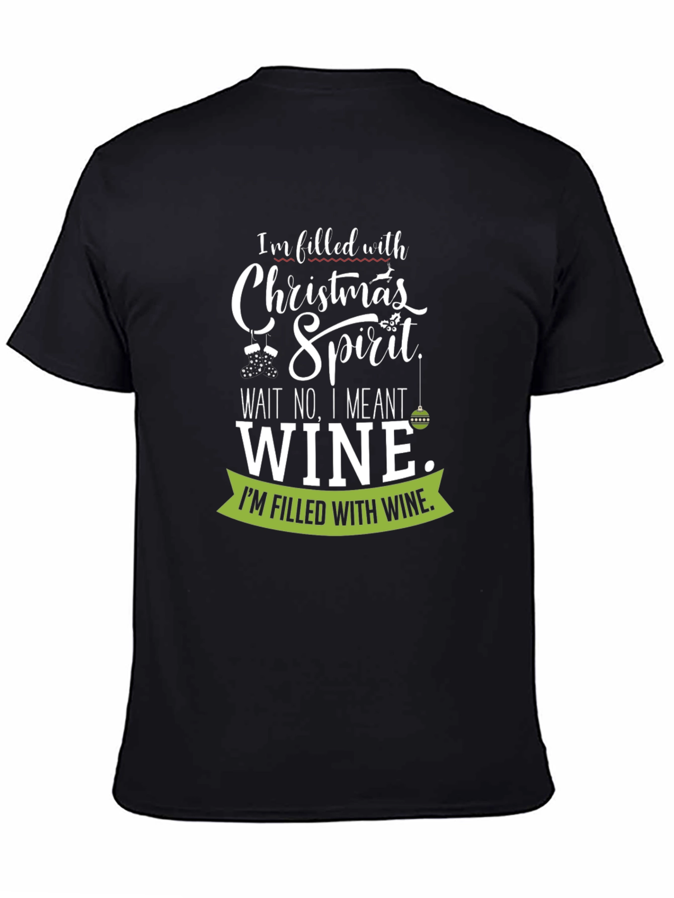 Funny Christmas Wine T-Shirt