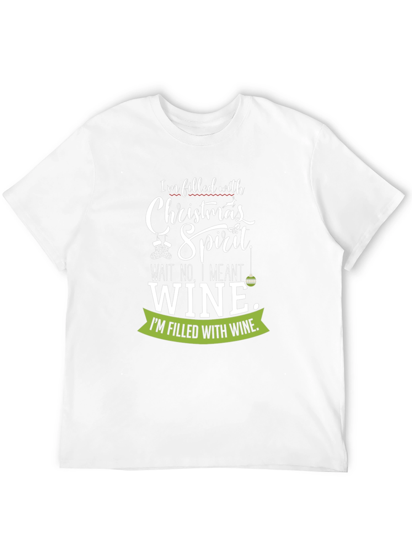 Funny Christmas Wine T-Shirt