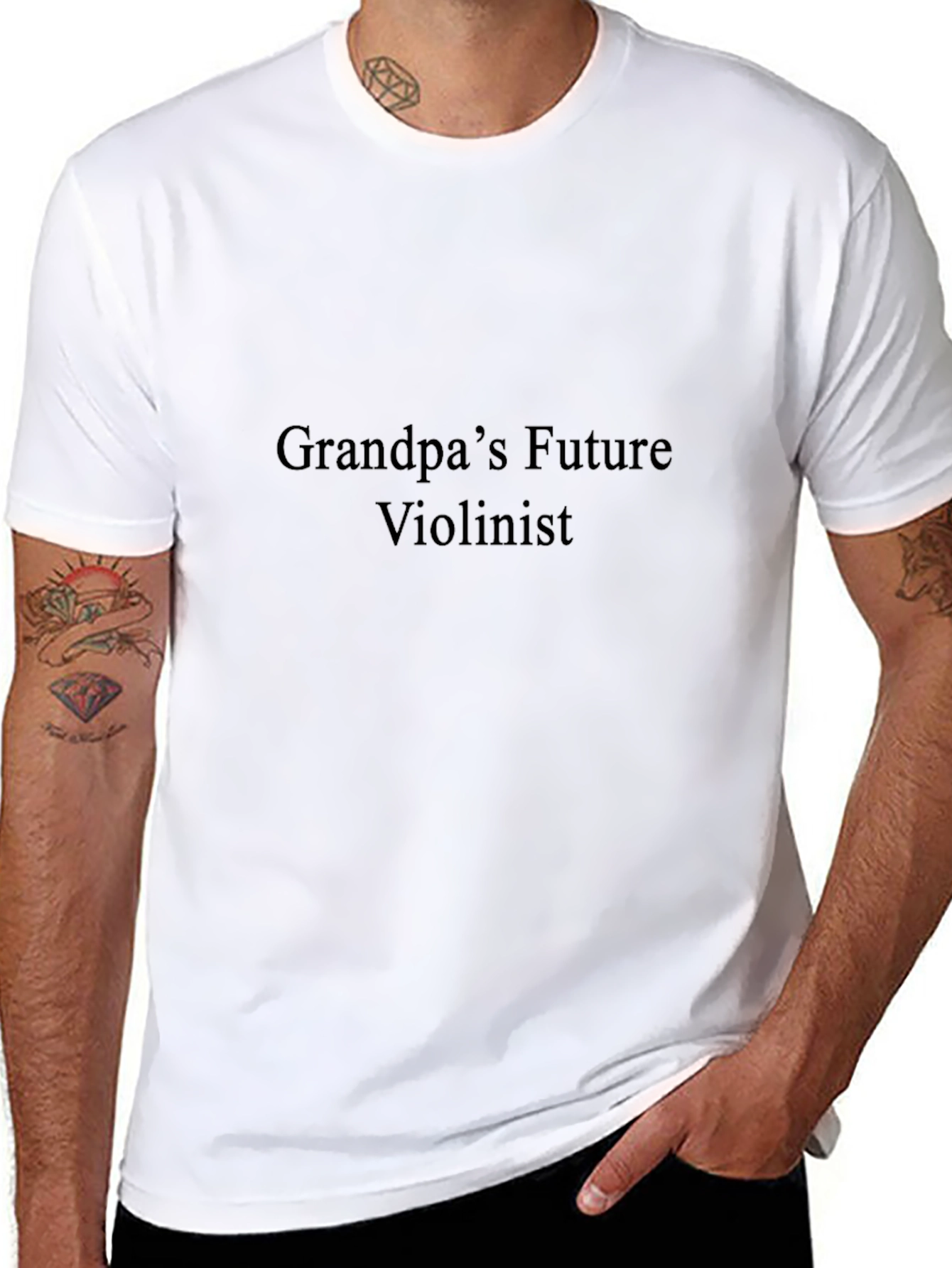 Grandpas Future Violinist T-Shirt