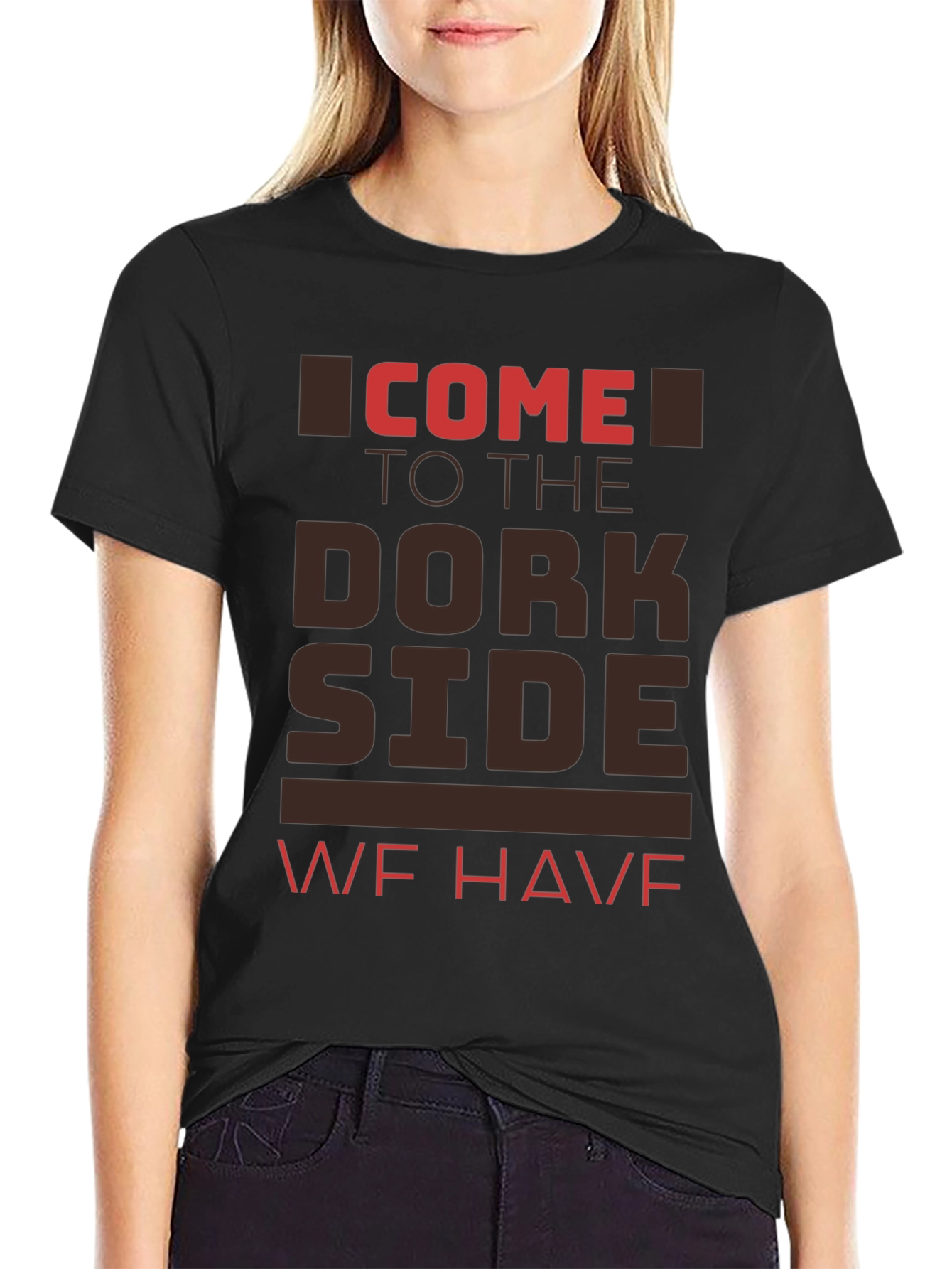 Come To The Dork Side Graphic T-Shirt