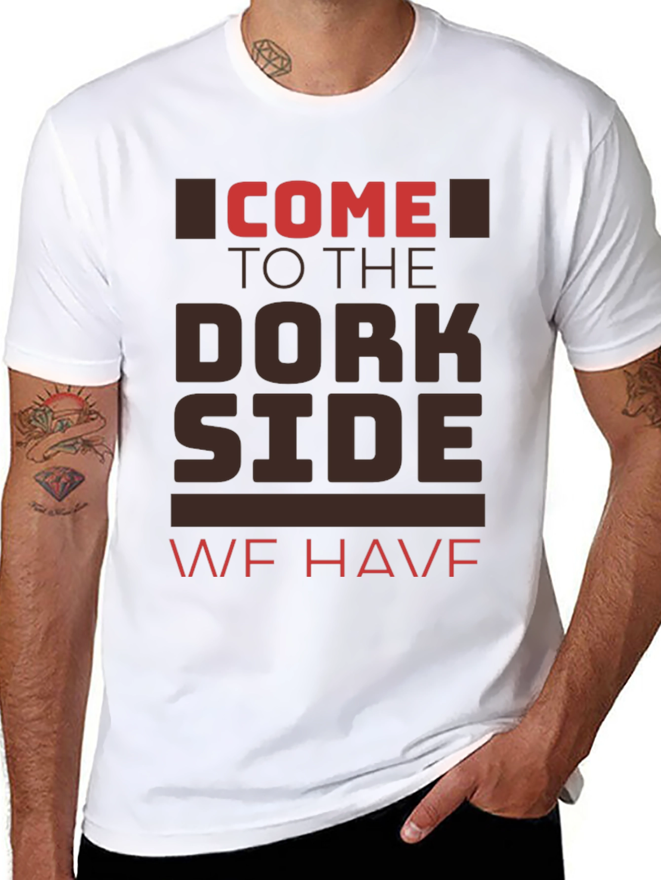 Come To The Dork Side Graphic T-Shirt