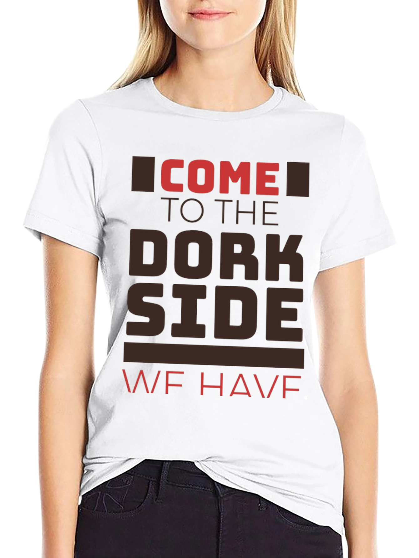 Come To The Dork Side Graphic T-Shirt