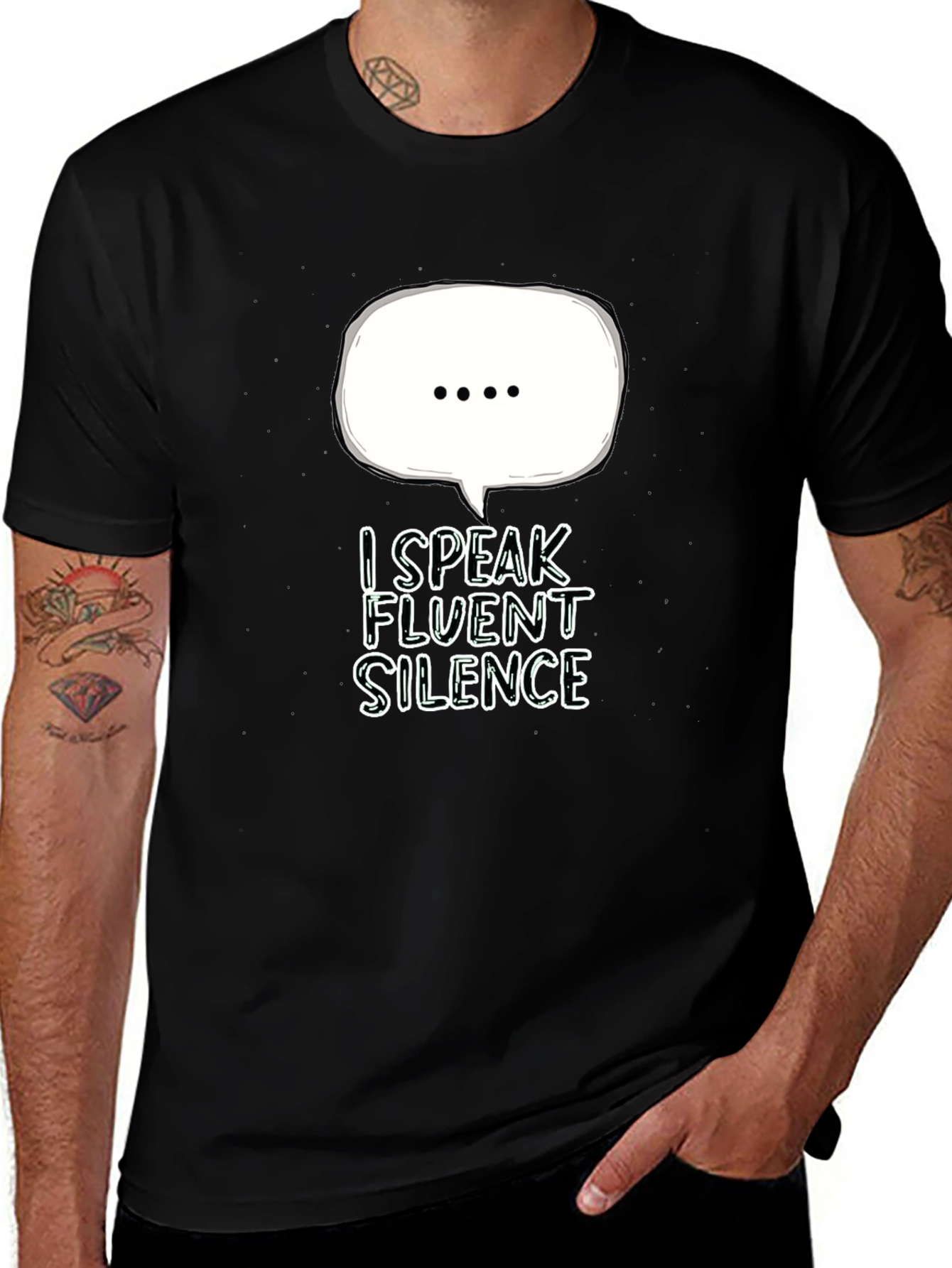 I Speak Fluent Silence T-Shirt
