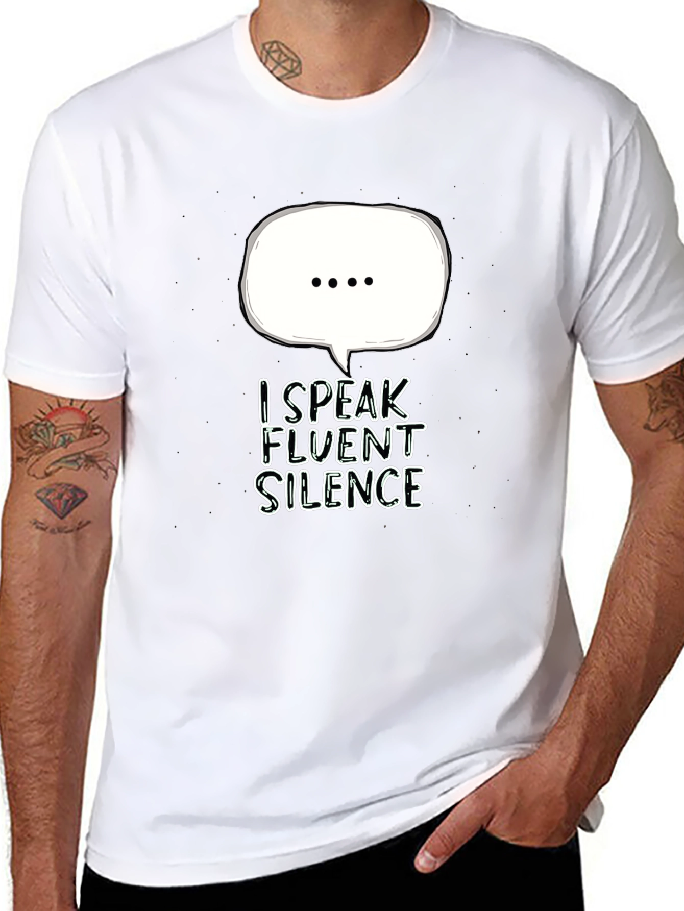 I Speak Fluent Silence T-Shirt