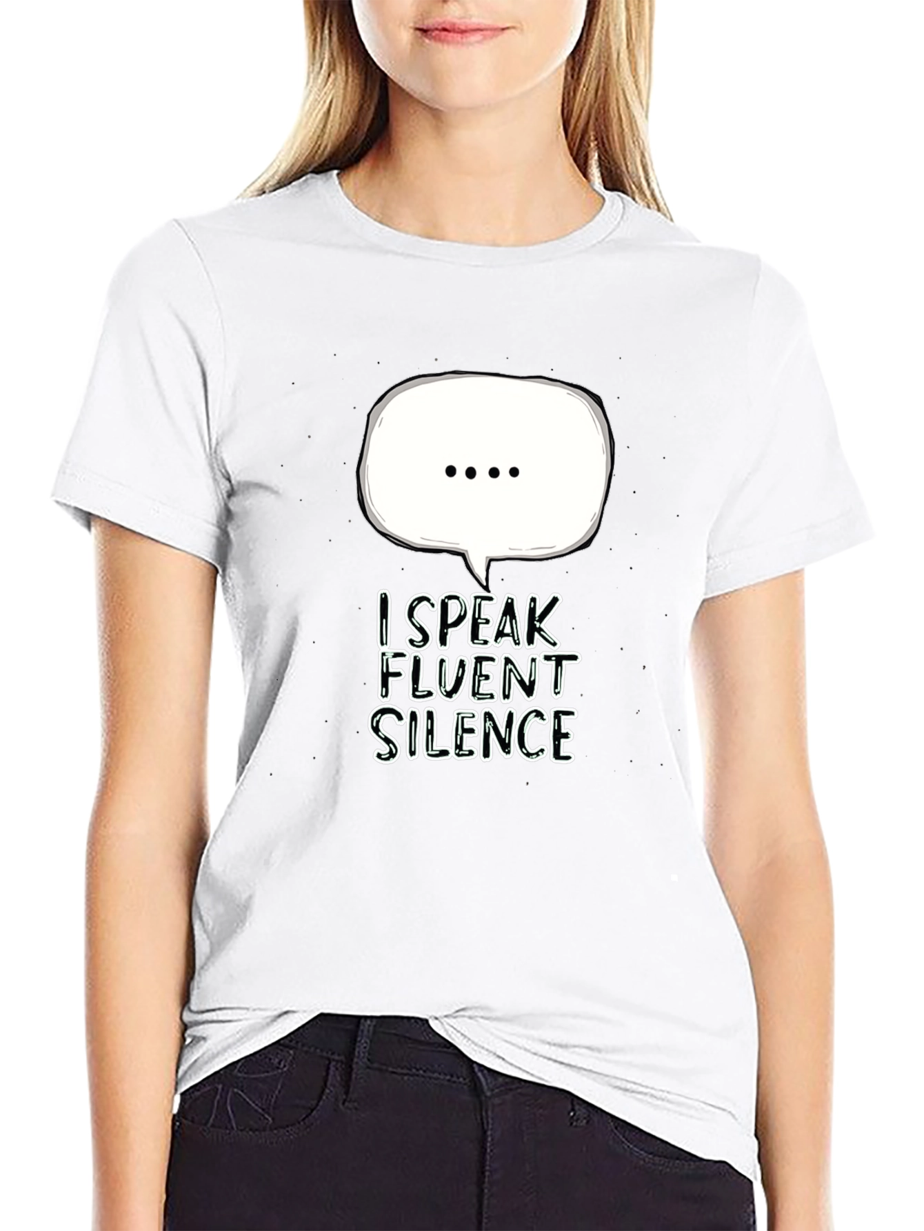 I Speak Fluent Silence T-Shirt