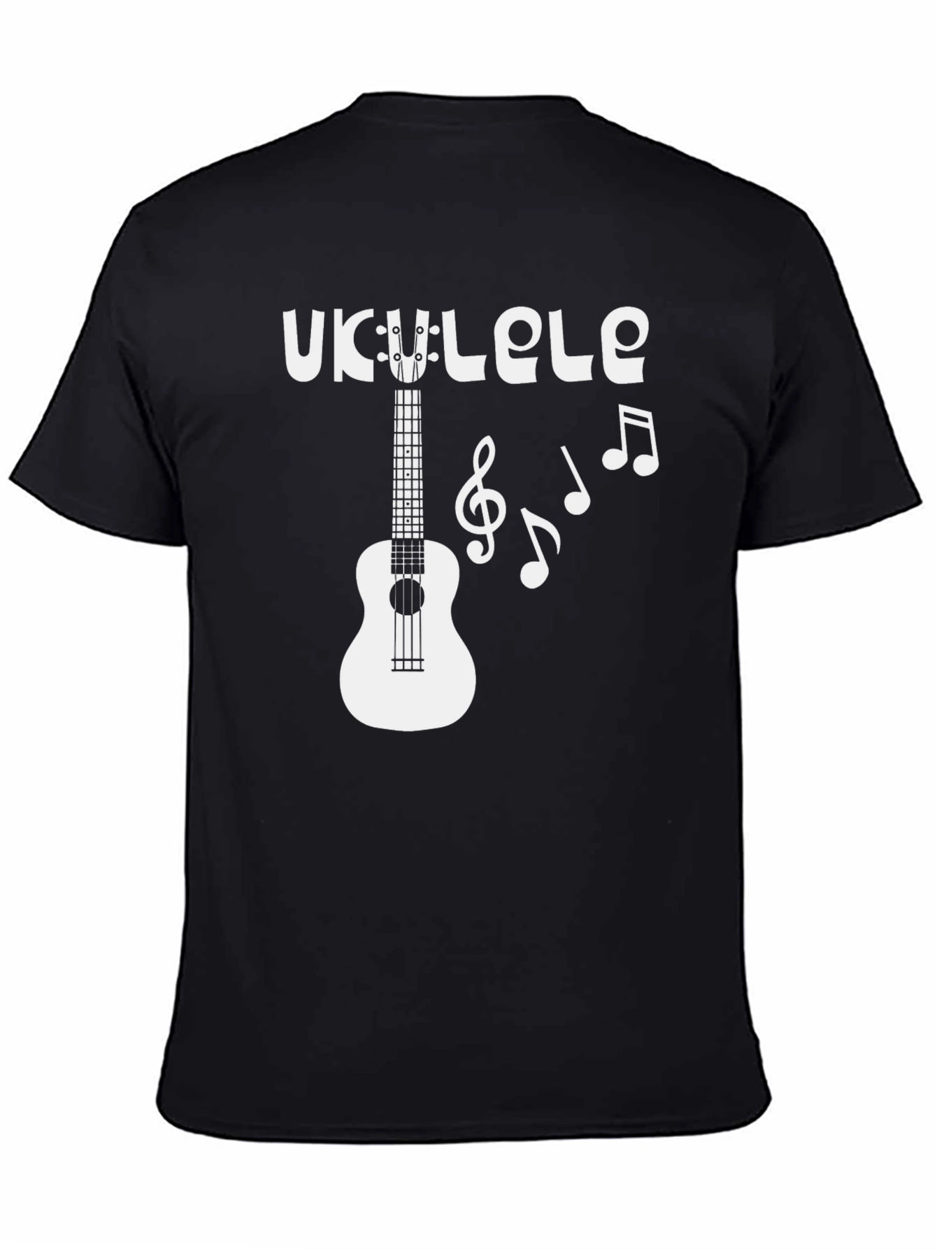 Ukulele Graphic T-Shirt: Music Lovers Tee