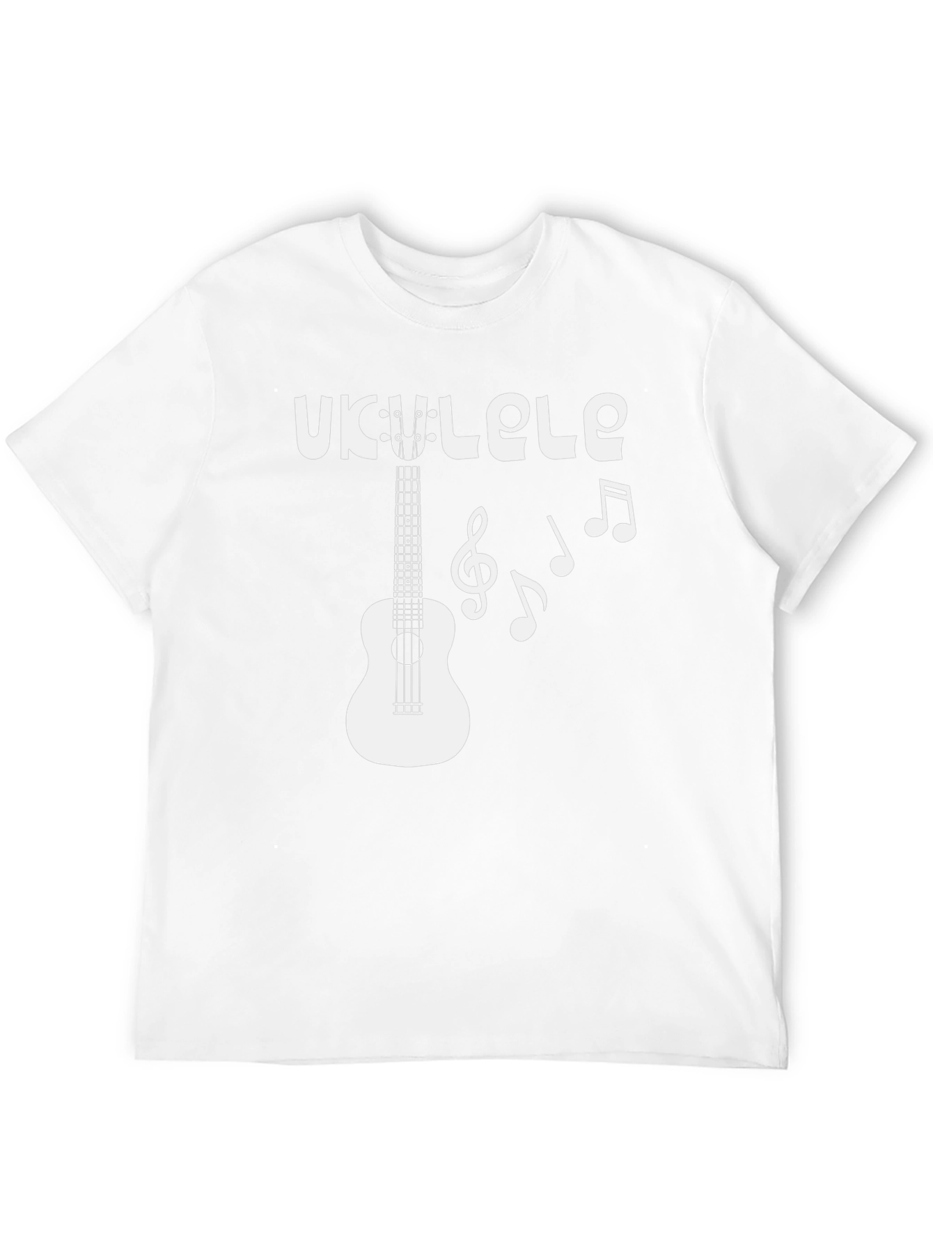 Ukulele Graphic T-Shirt: Music Lovers Tee