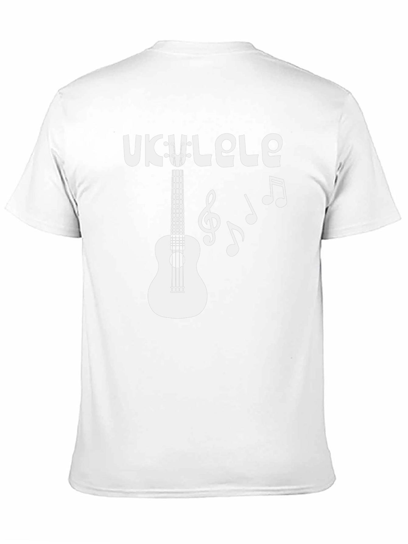 Ukulele Graphic T-Shirt: Music Lovers Tee