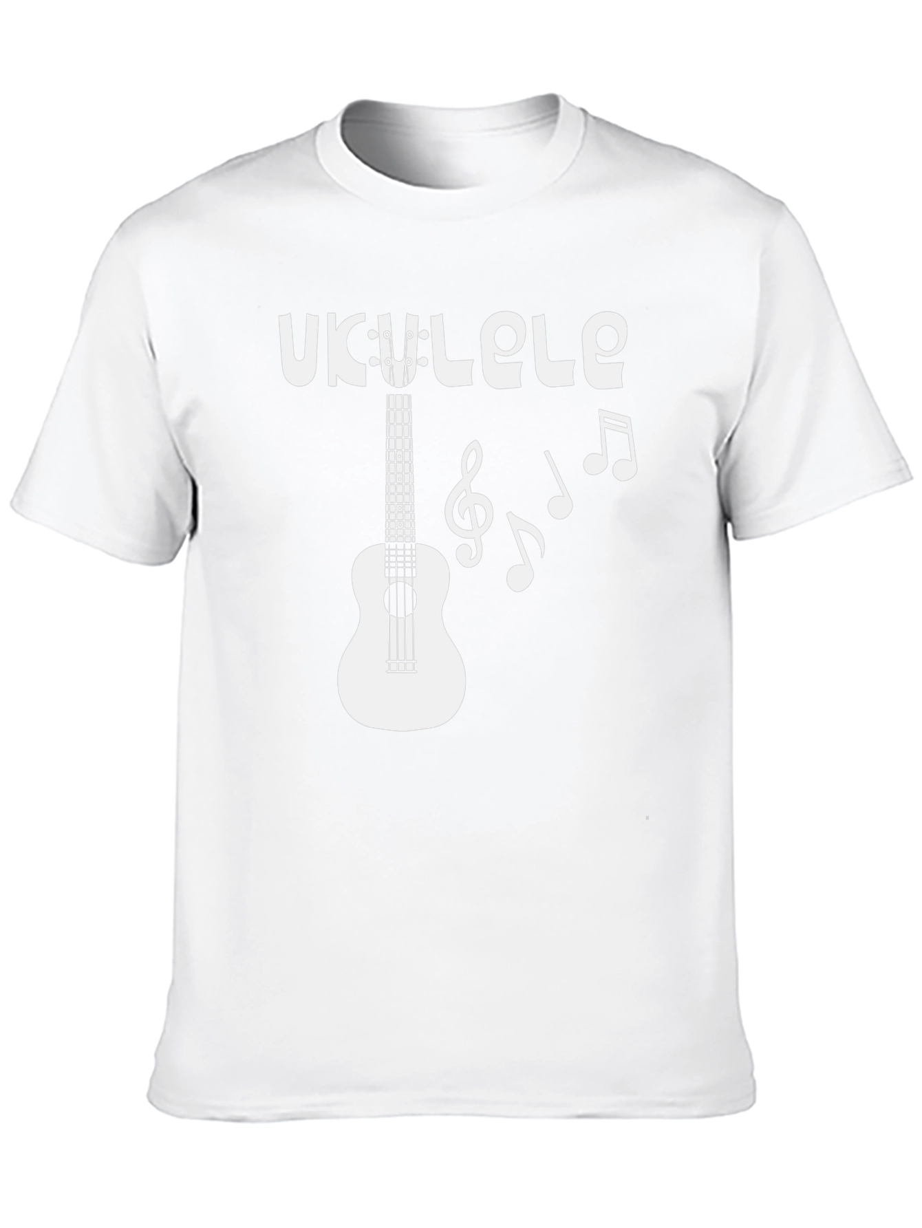Ukulele Graphic T-Shirt: Music Lovers Tee