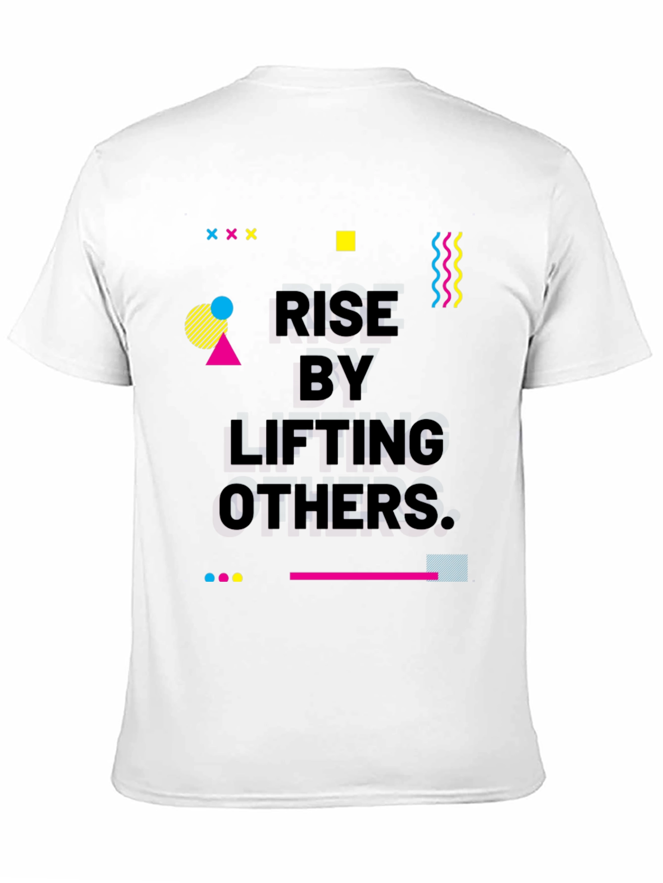 Rise by Lifting Others Graphic Tee - Black