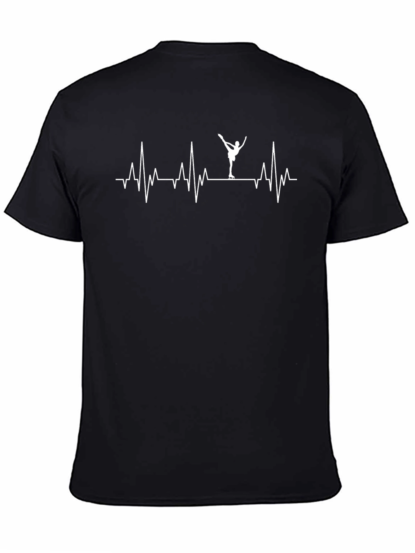 Figure Skating Heartbeat T-Shirt