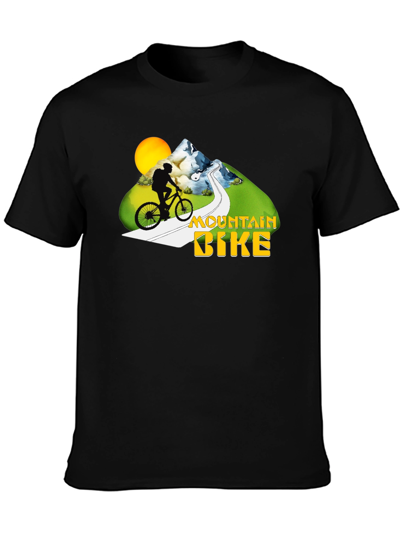 Mountain Bike T-Shirt - Adventure Design