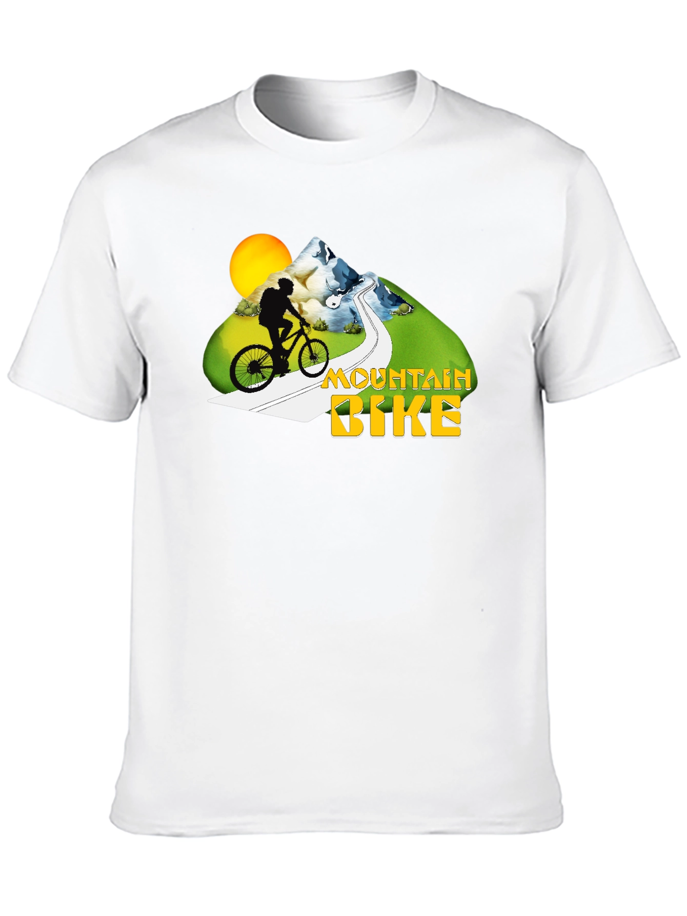 Mountain Bike T-Shirt - Adventure Design