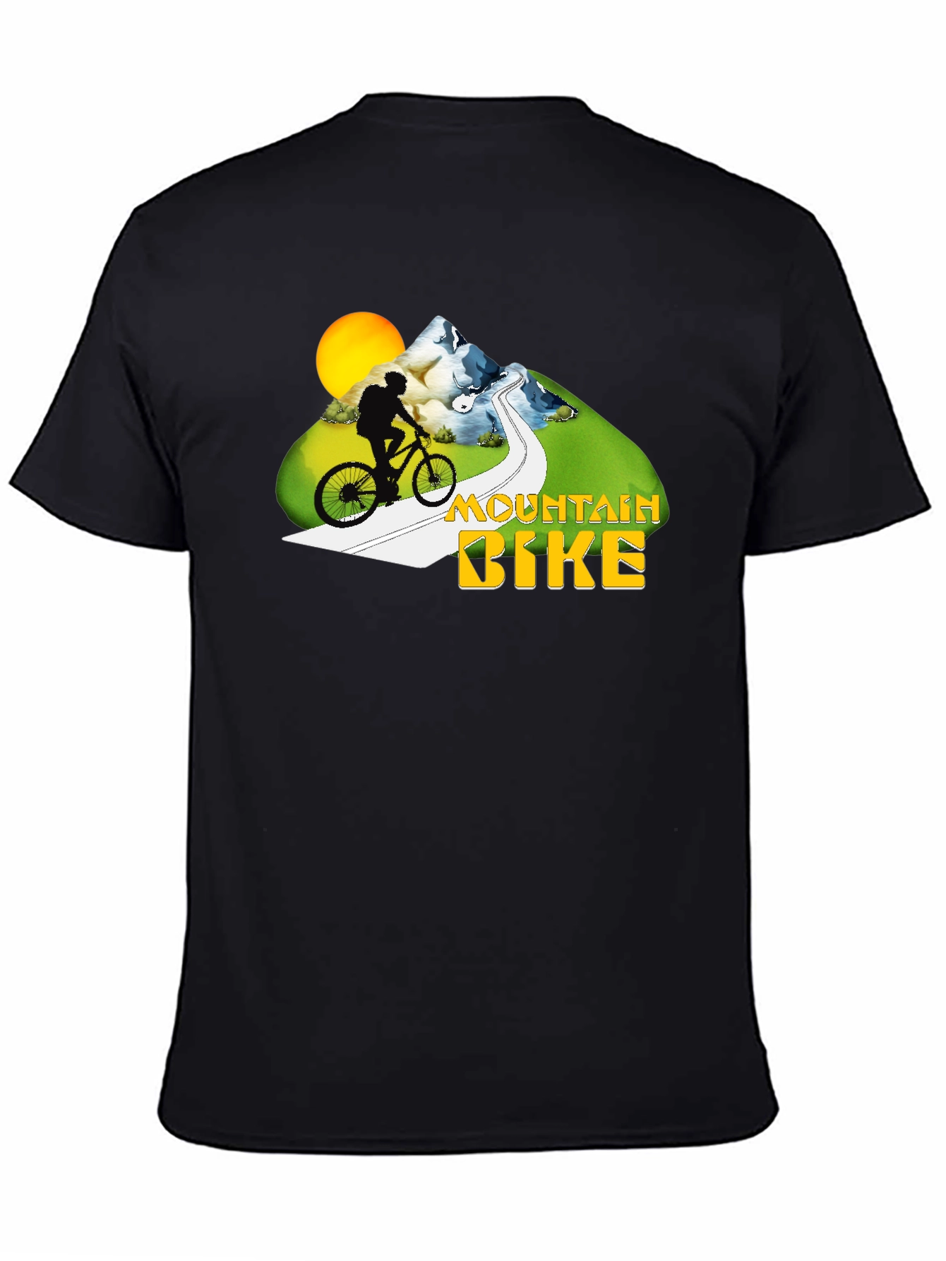 Mountain Bike T-Shirt - Adventure Design