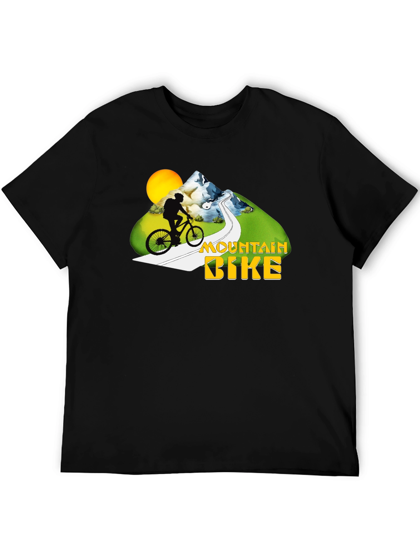 Mountain Bike T-Shirt - Adventure Design