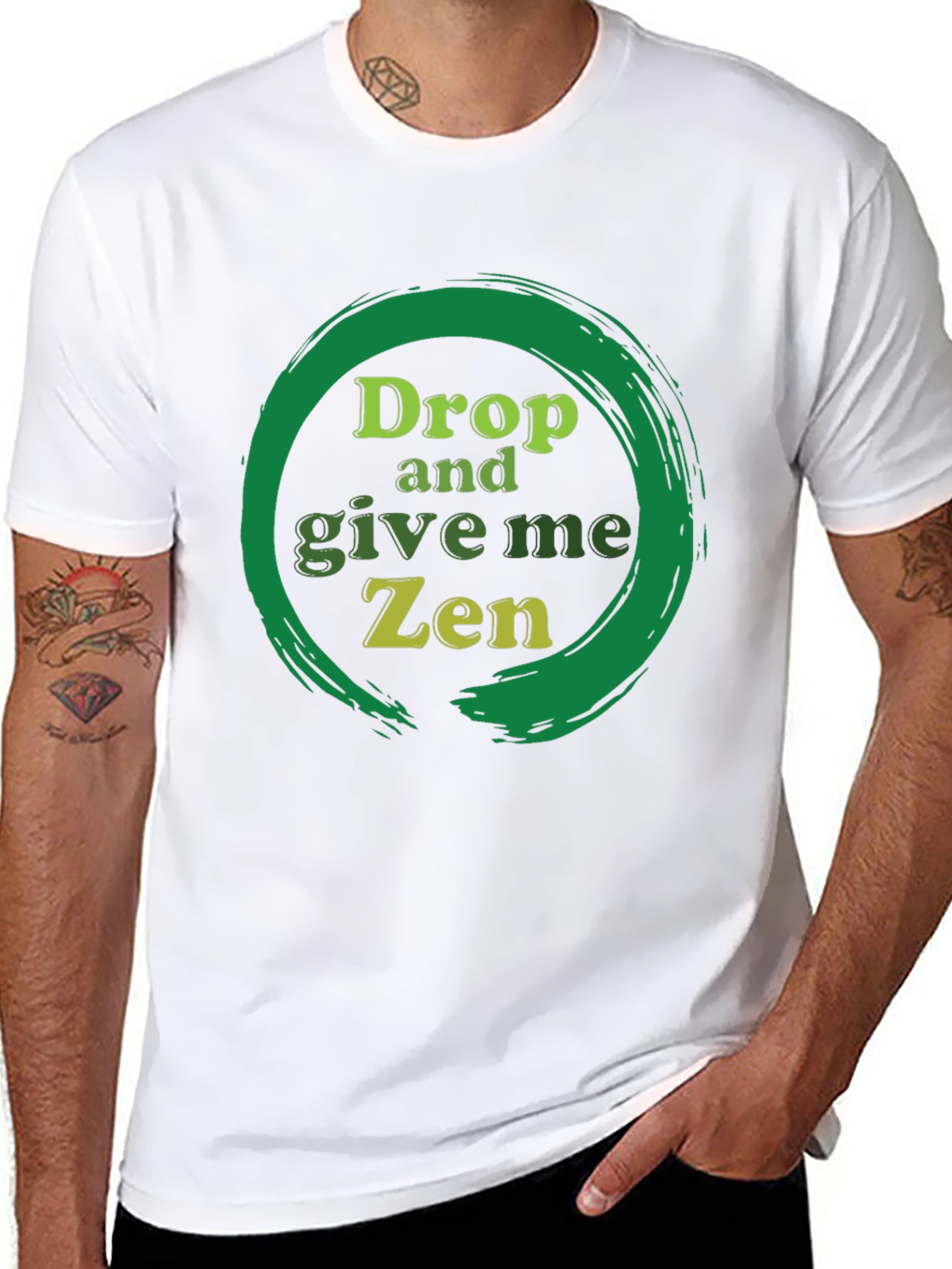 Drop and Give Me Zen T-Shirt