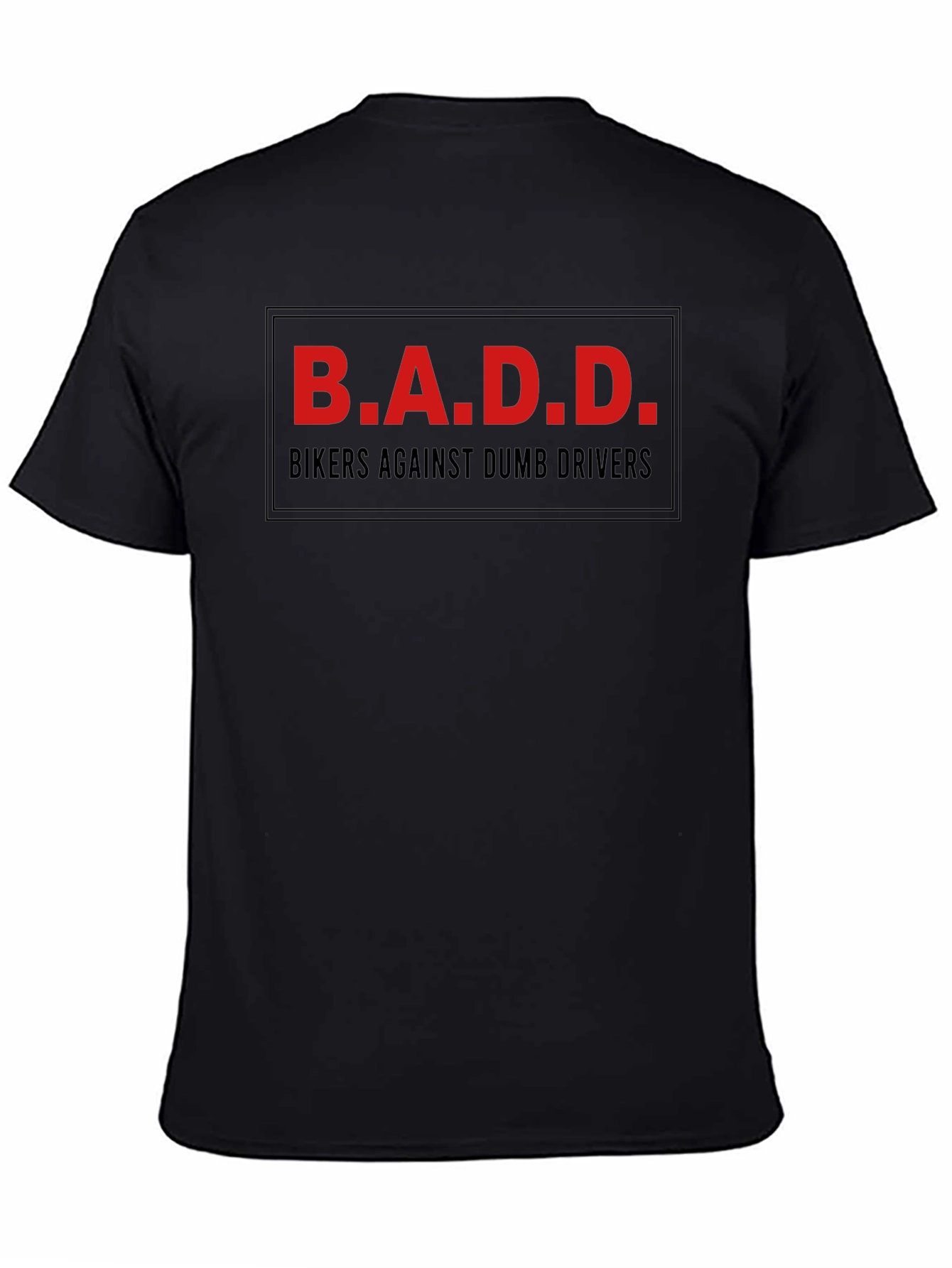 B.A.D.D. Bikers T-Shirt - Black