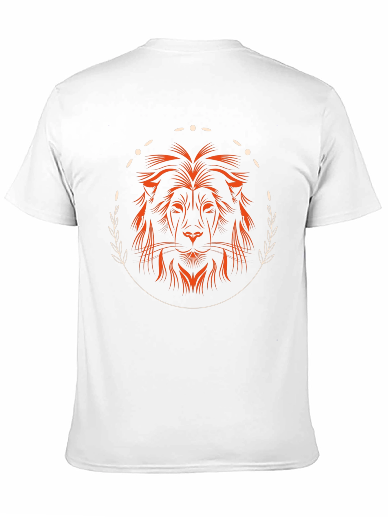 Lion Graphic Tee - Black Stylish Mens T-Shirt