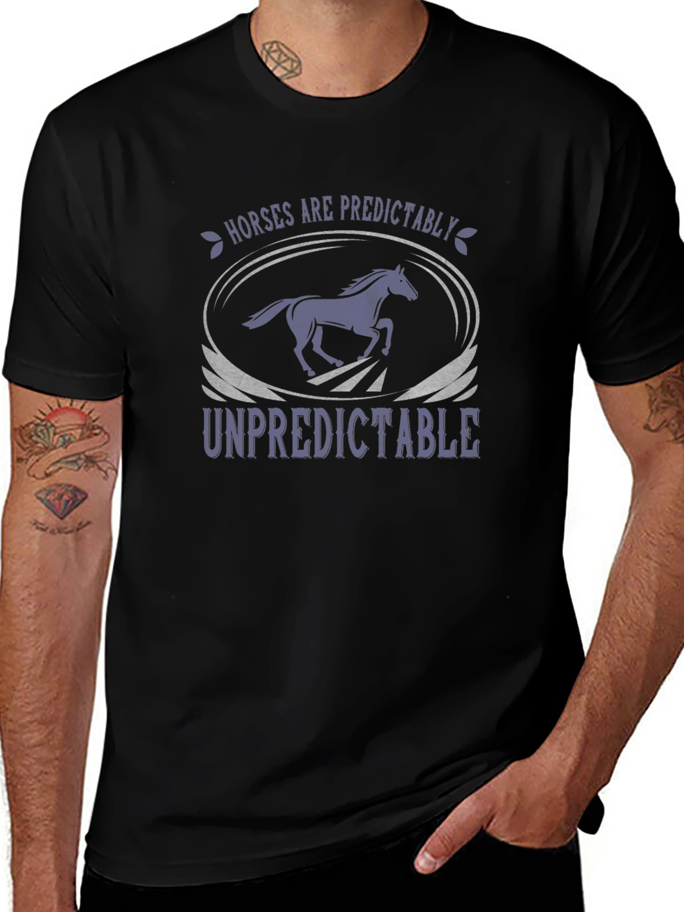 Horses Are Predictably Unpredictable T-Shirt