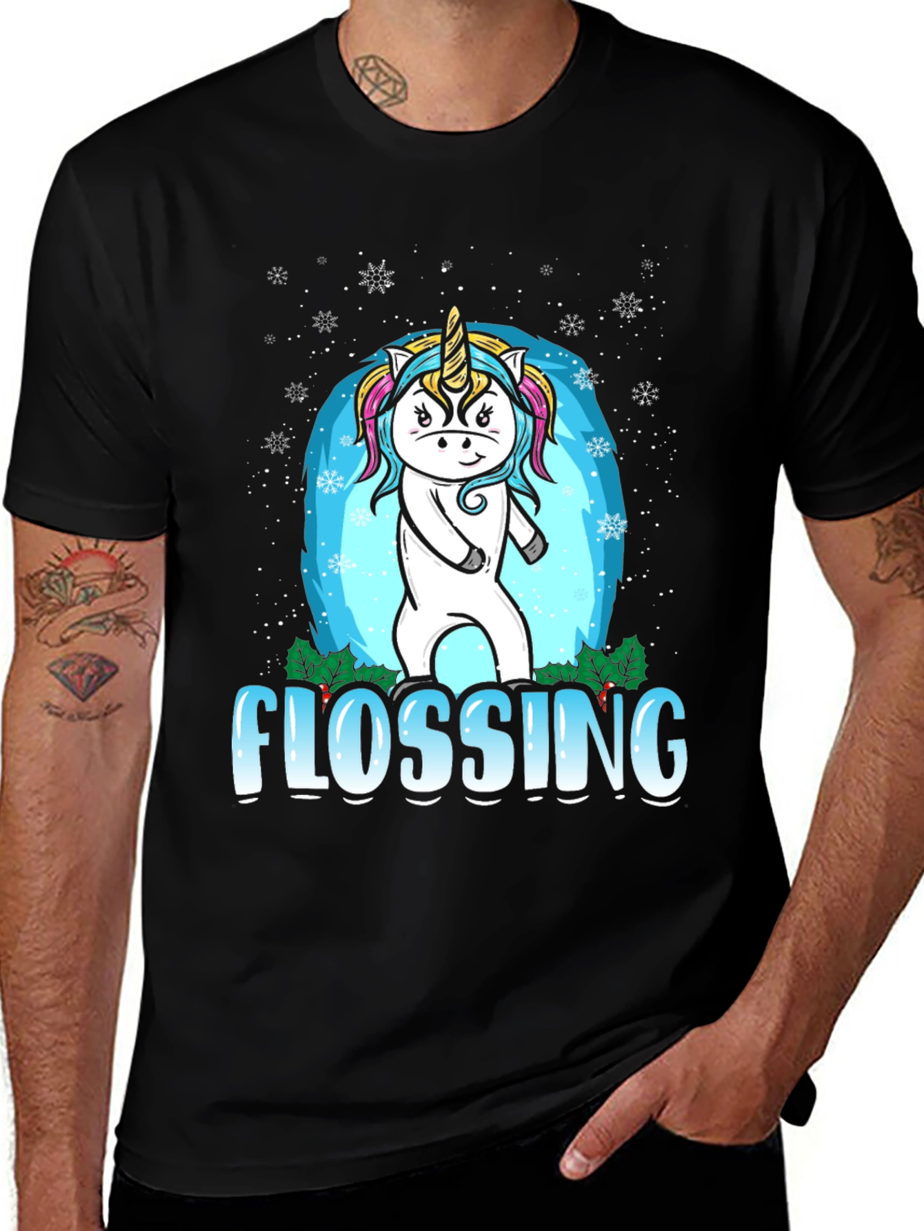 Flossing Unicorn T-Shirt