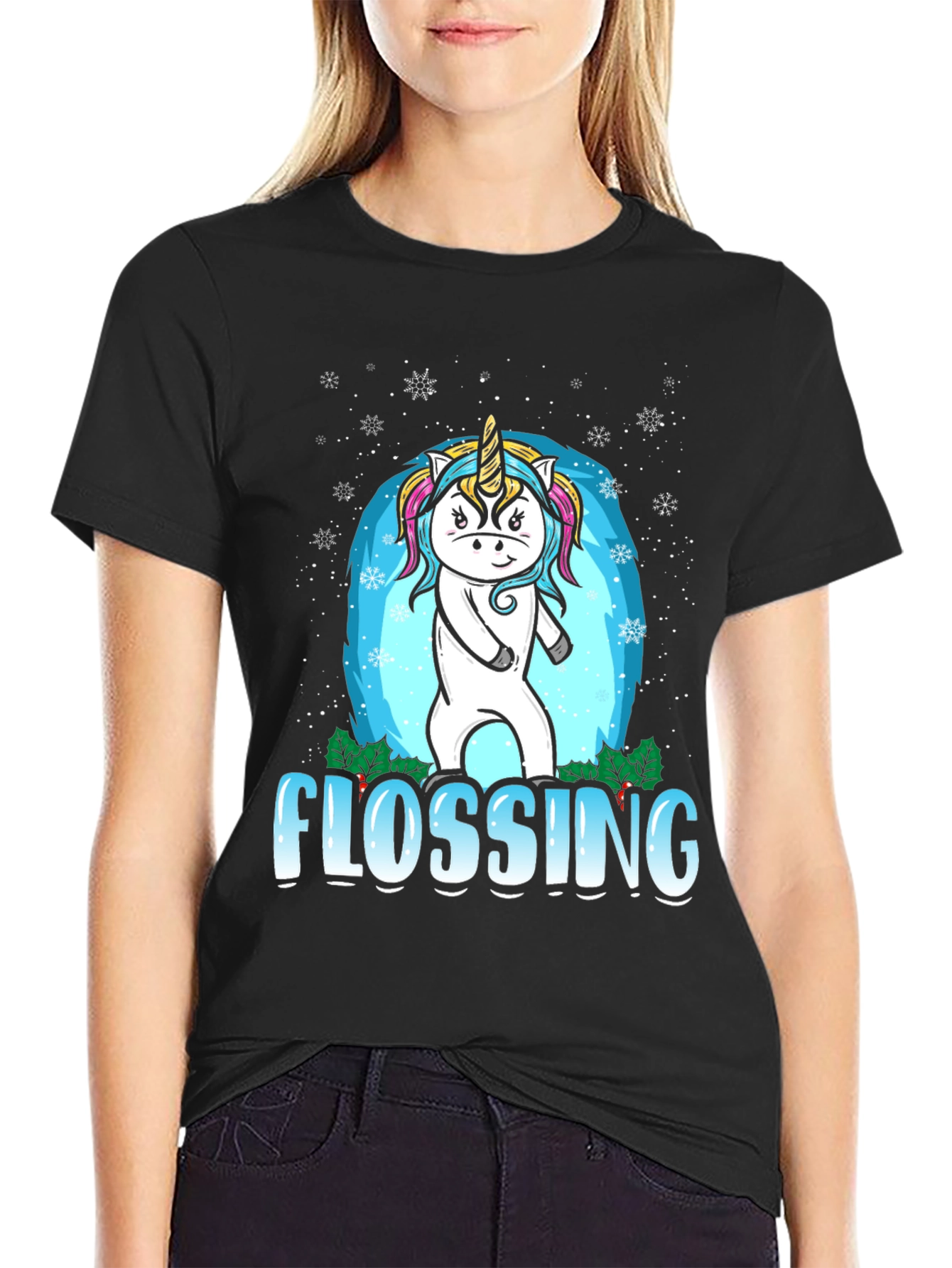 Flossing Unicorn T-Shirt