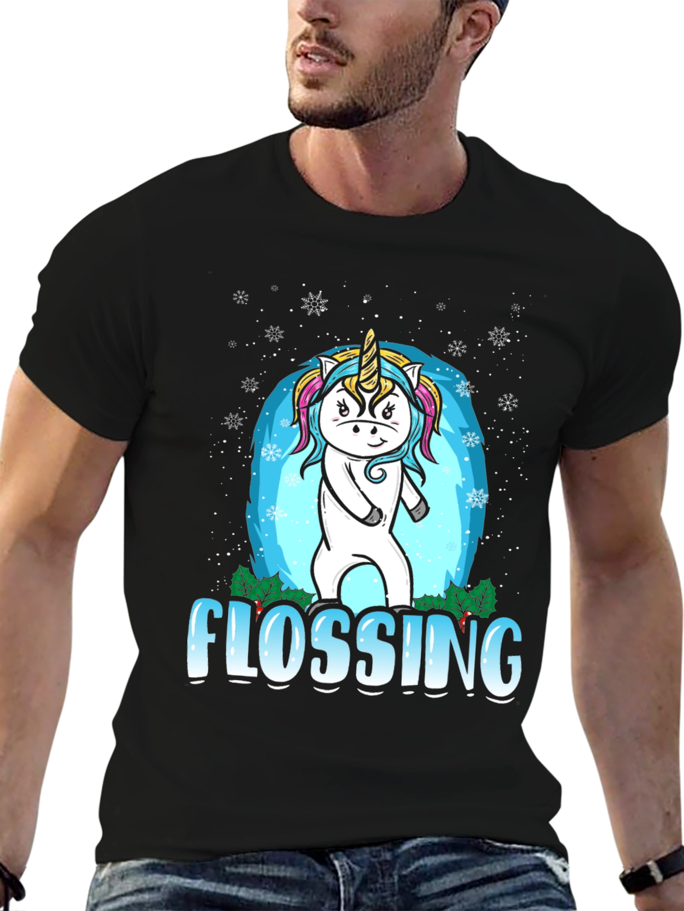 Flossing Unicorn T-Shirt