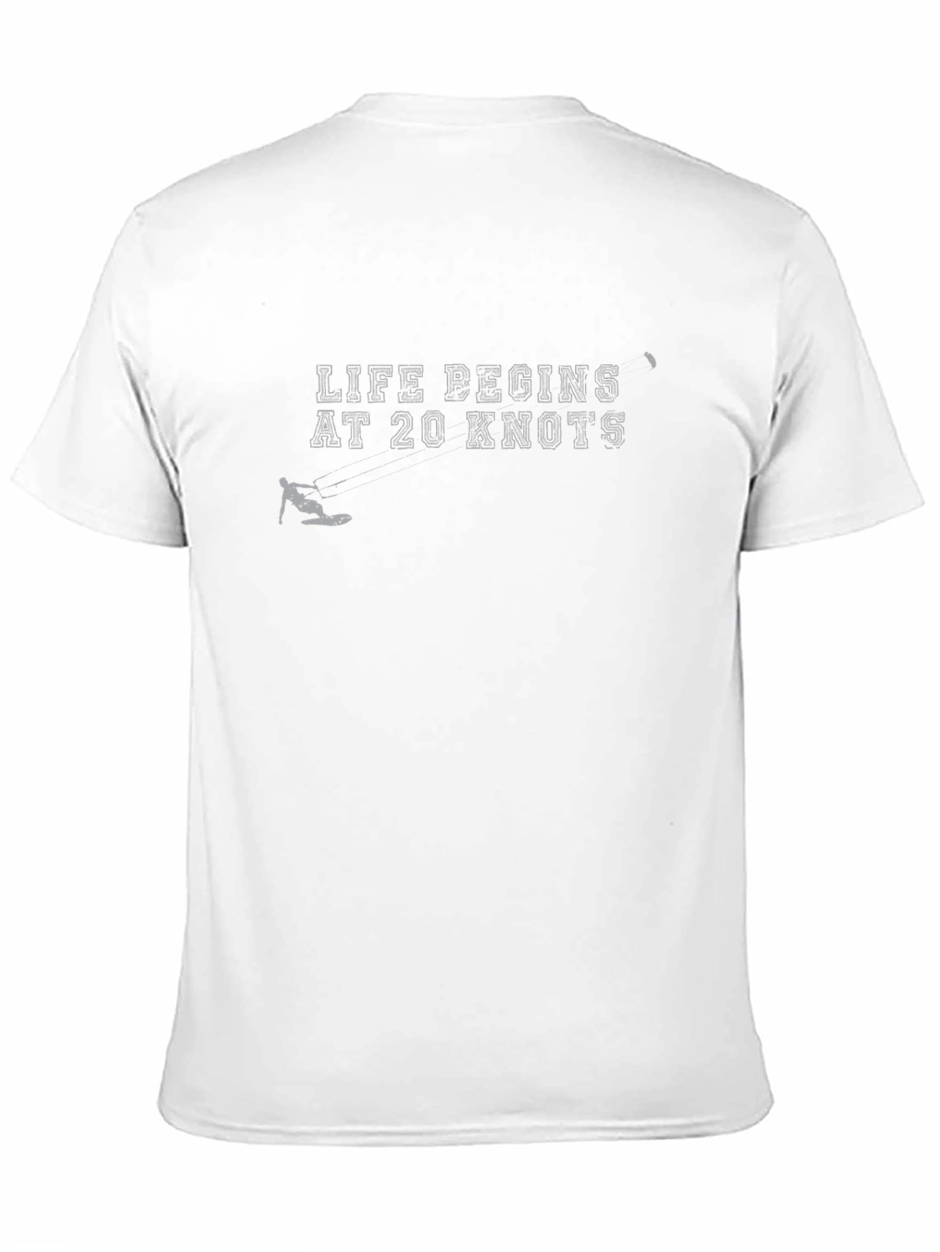 Life Begins at 20 Knots T-Shirt - Black