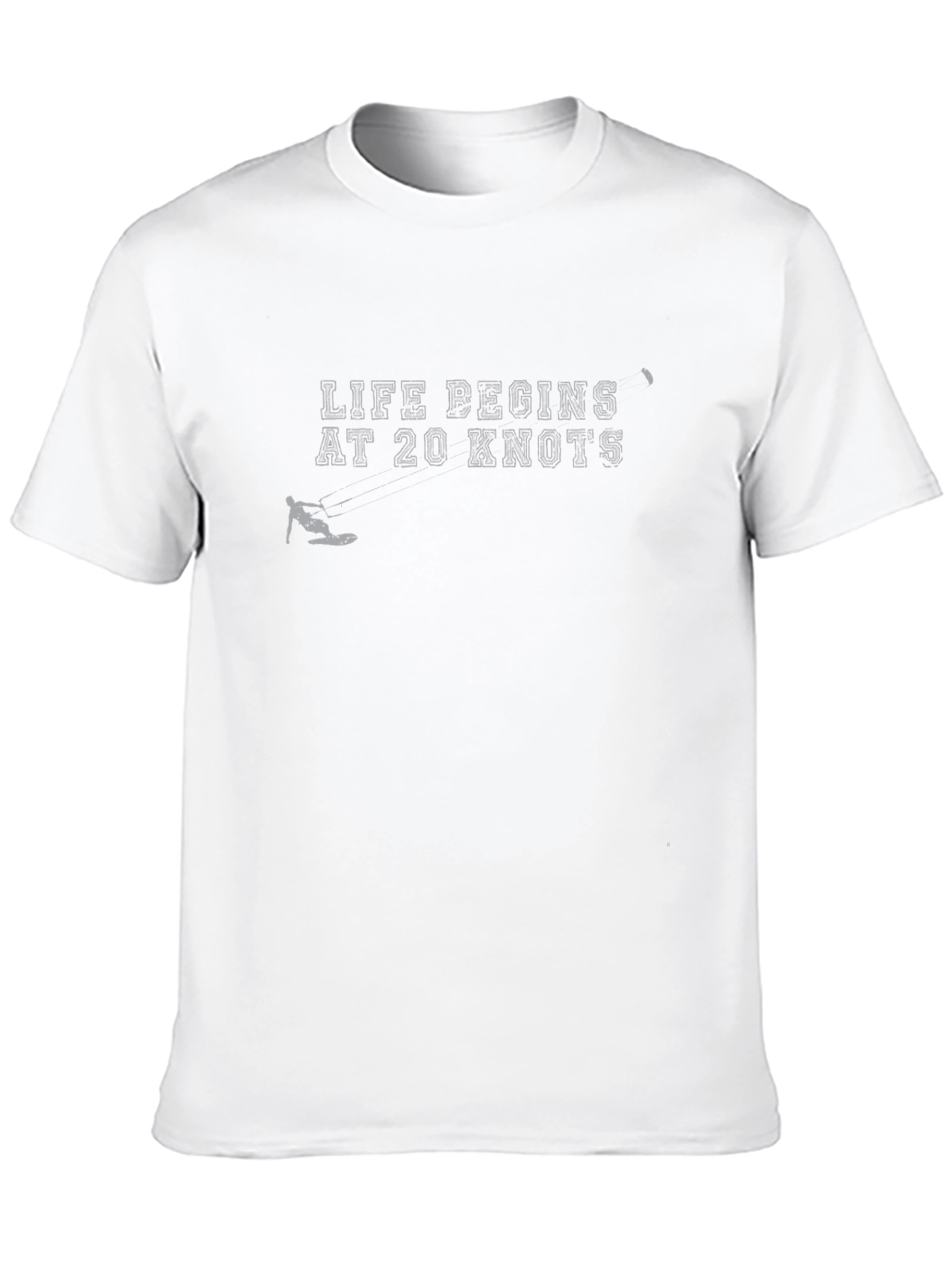 Life Begins at 20 Knots T-Shirt - Black