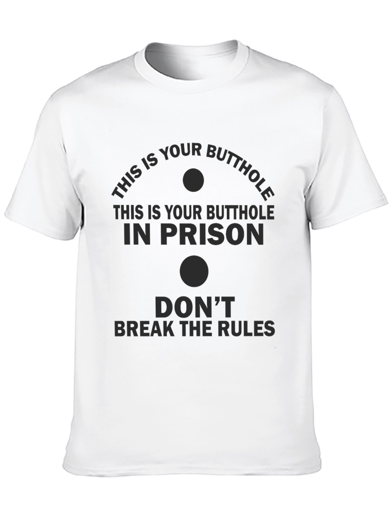 This is Your Butthole in Prison Funny T-Shirt
