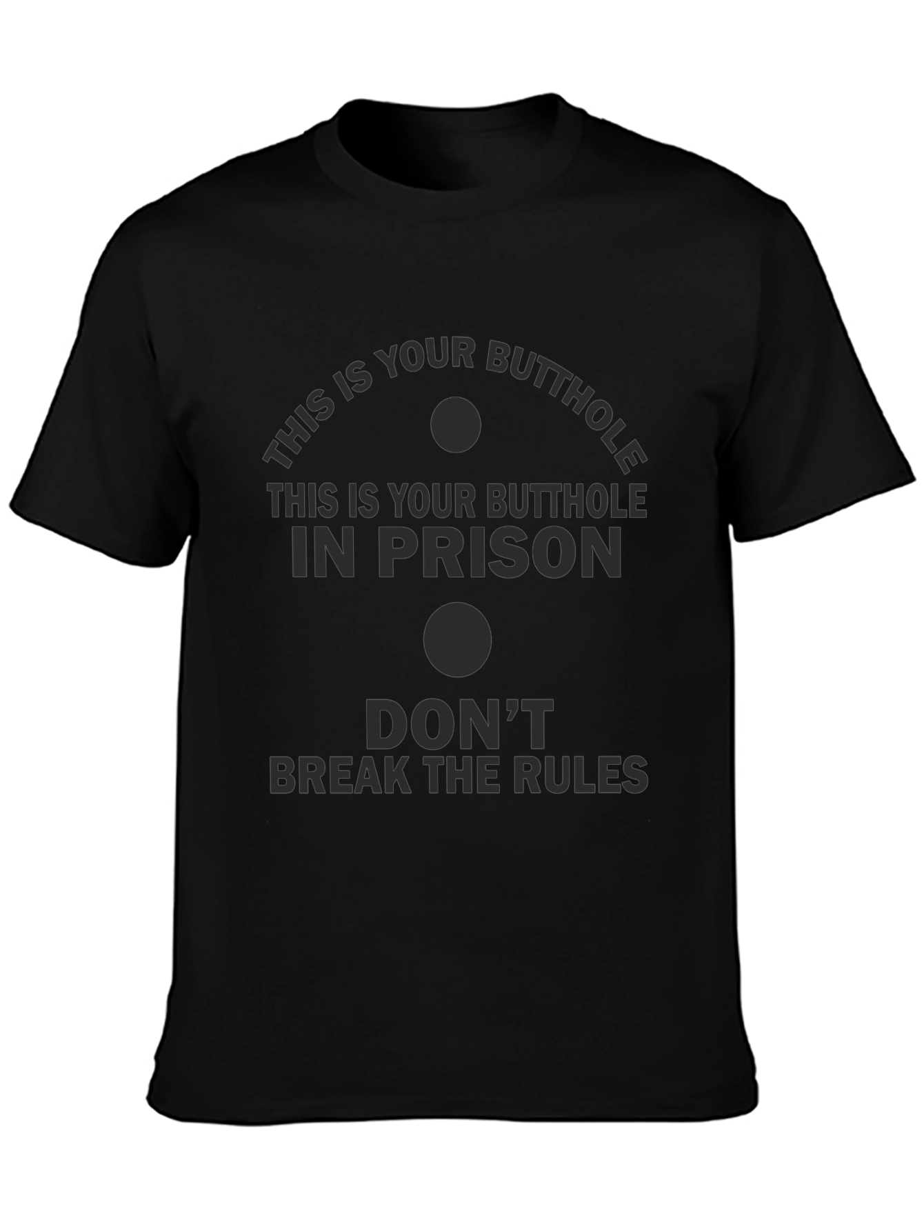 This is Your Butthole in Prison Funny T-Shirt