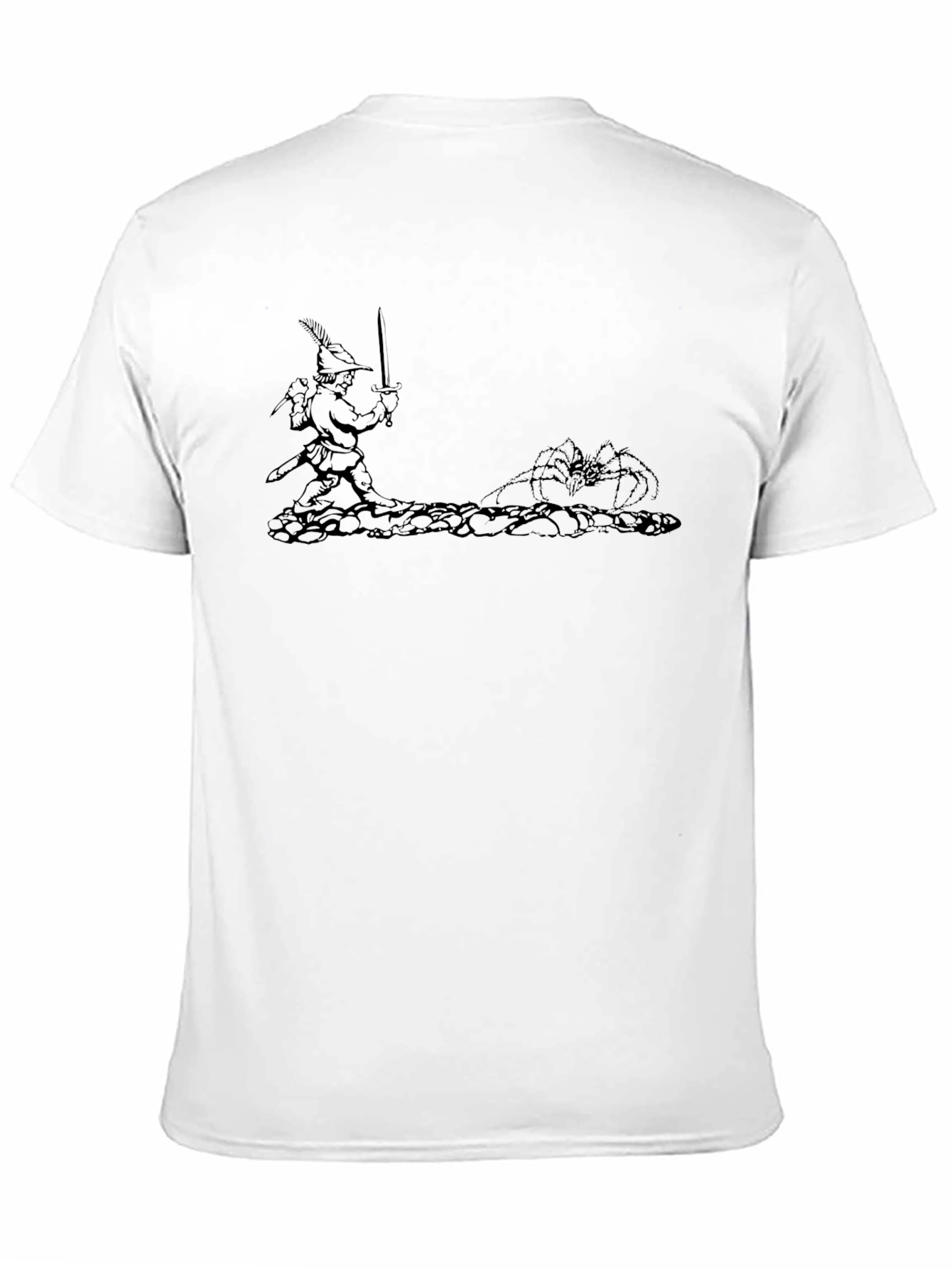 Adventurer vs. Spider Graphic T-Shirt